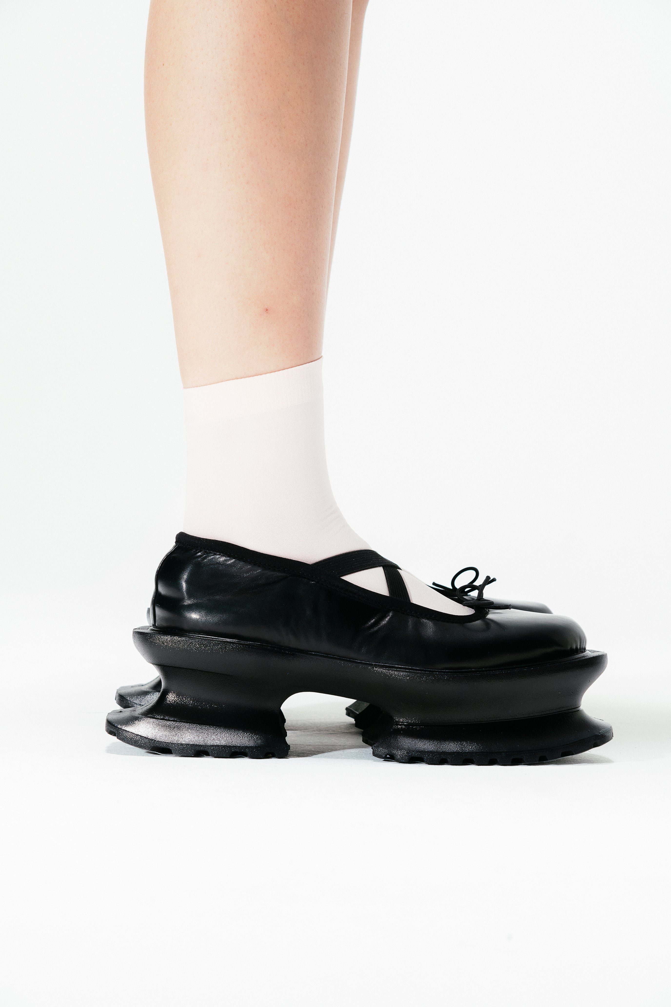 Aerial Ballet faux leather BK×BK