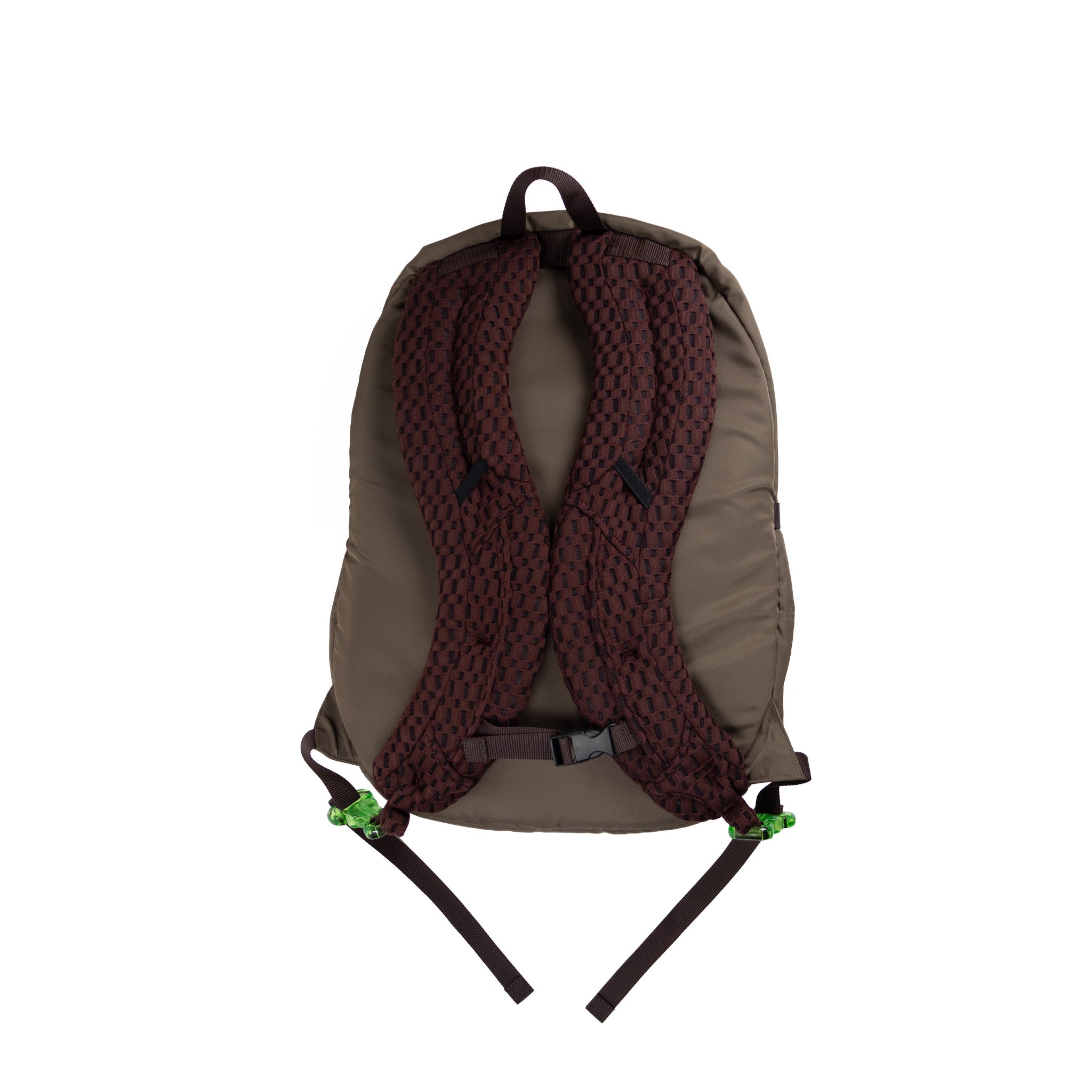 5Pockets Backpack Brown x Brown x Green