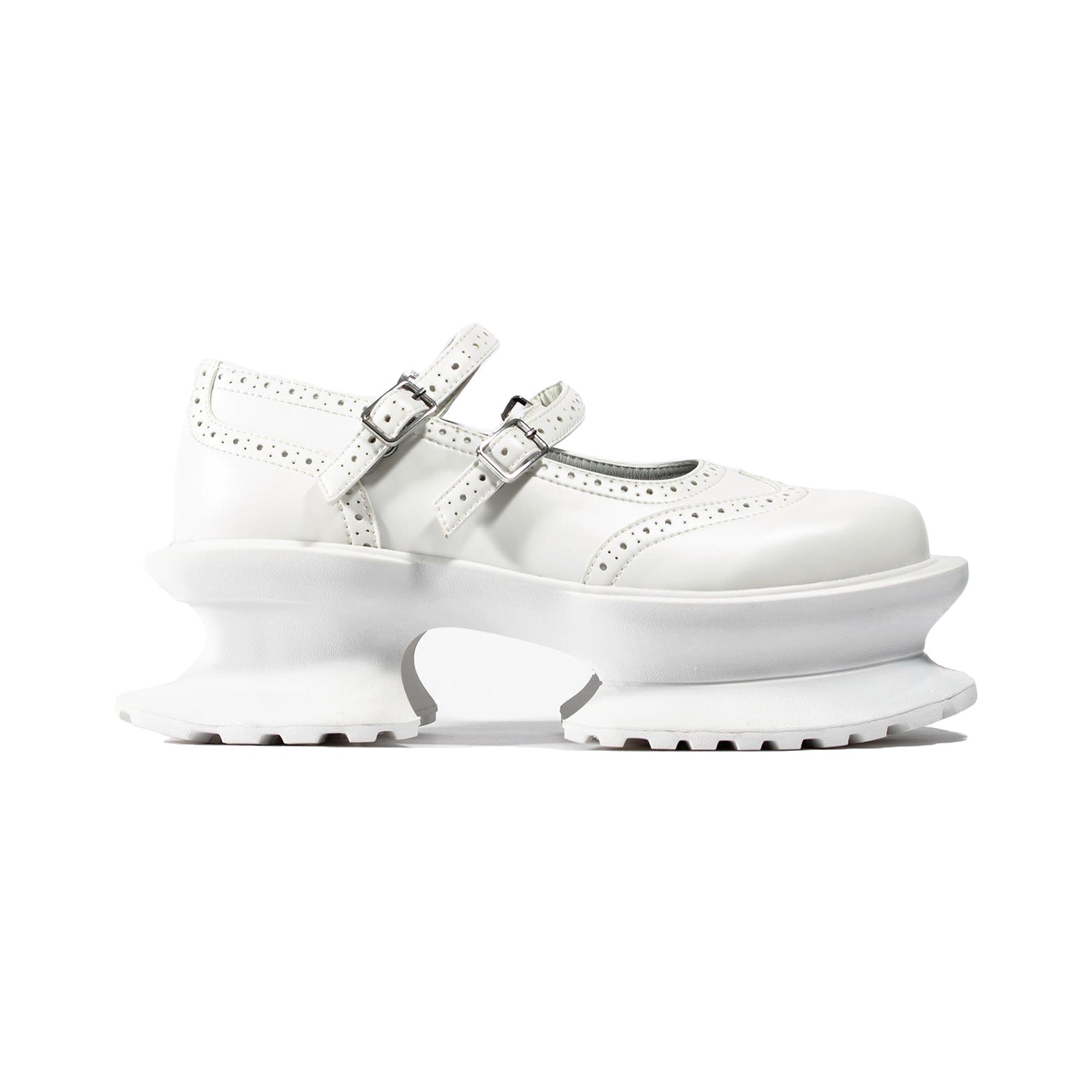 Aerial Garden shoes White Leather × White