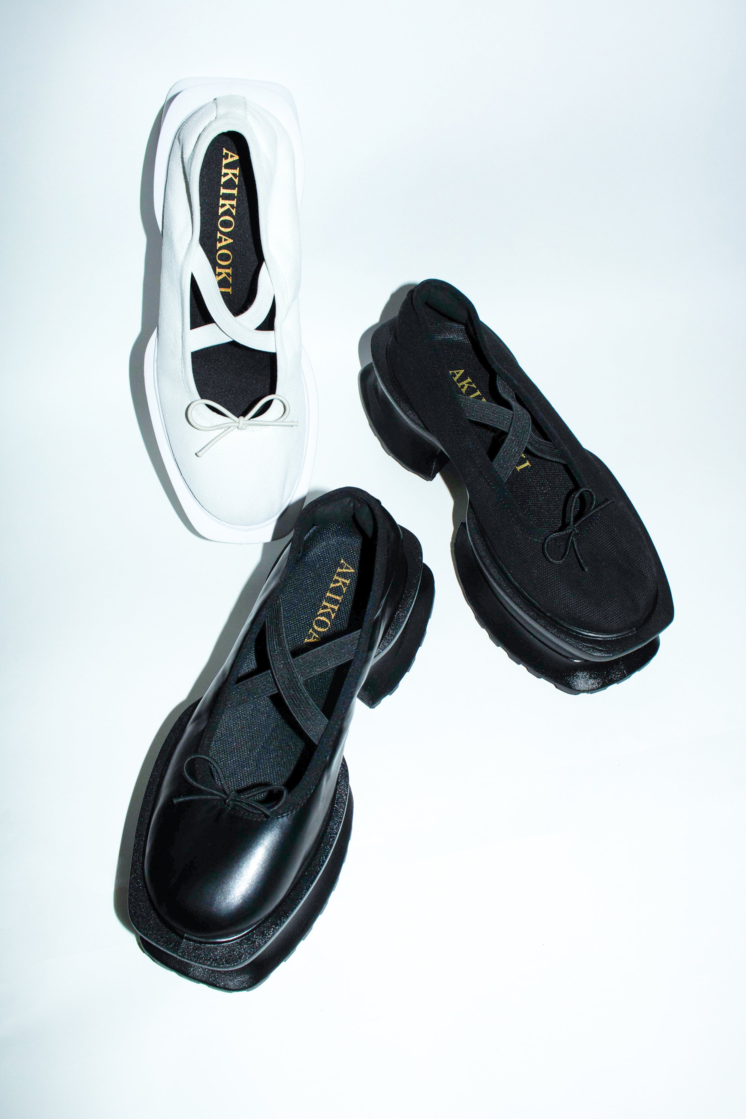 Aerial Ballet faux leather BK×BK