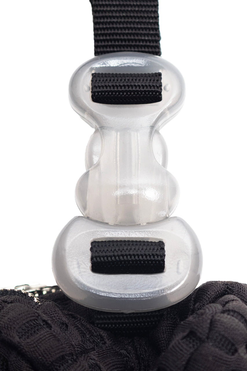 7 Pockets Bag Black Mesh x Black x Black