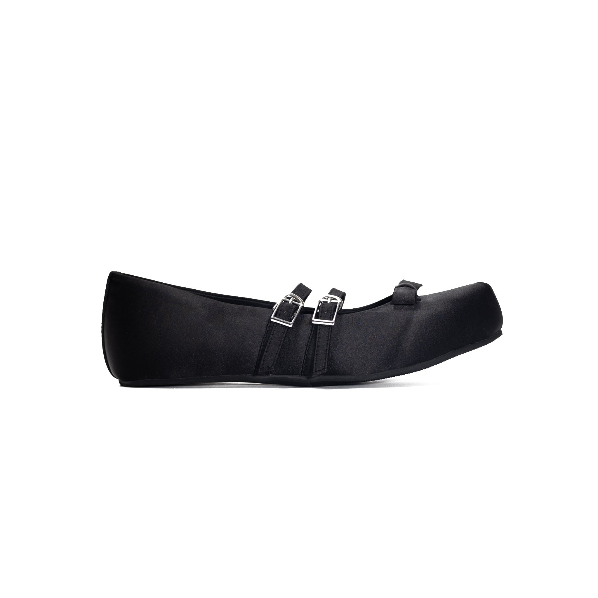Giselle Satin Flat