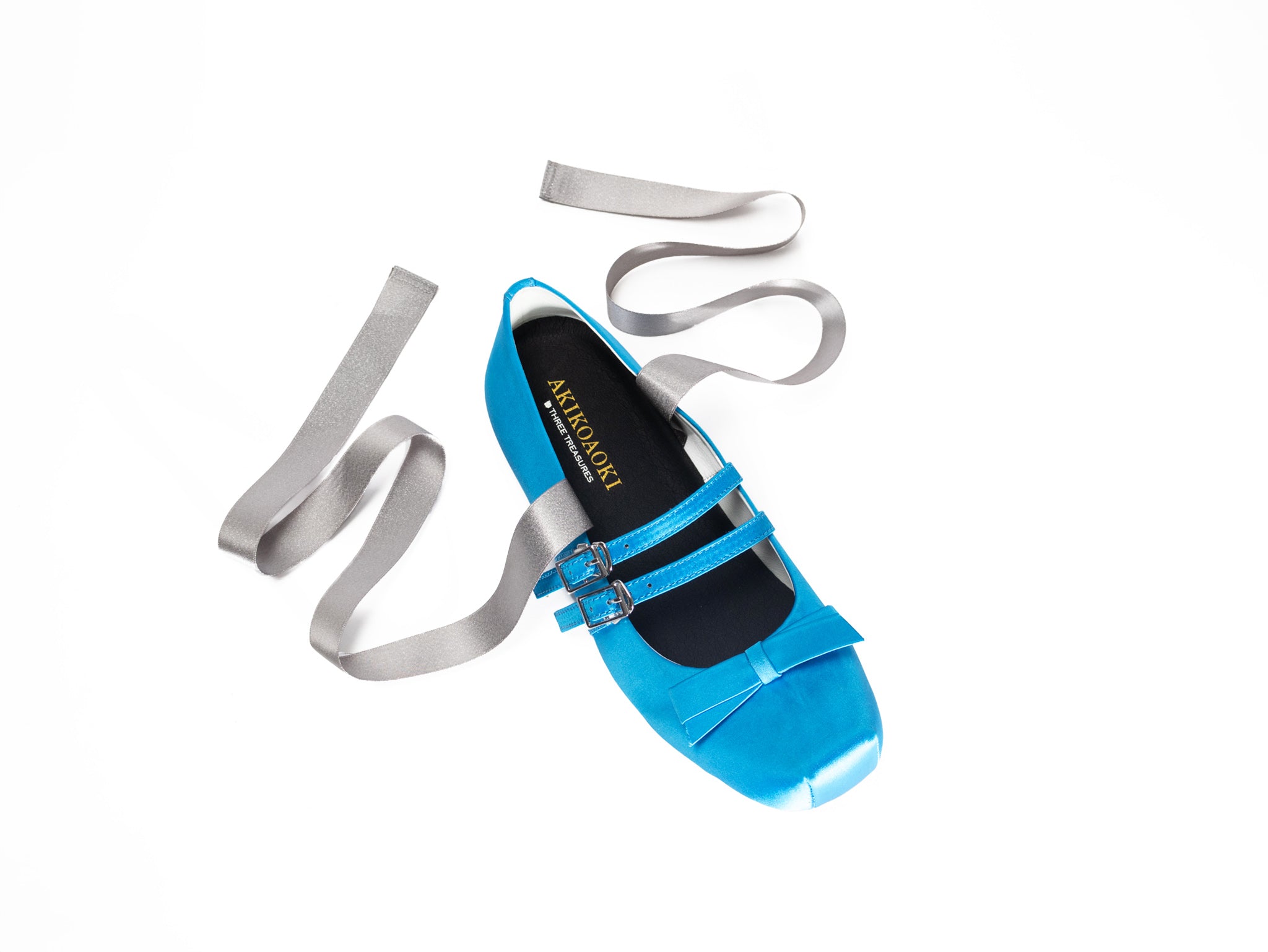 Giselle Satin Flat