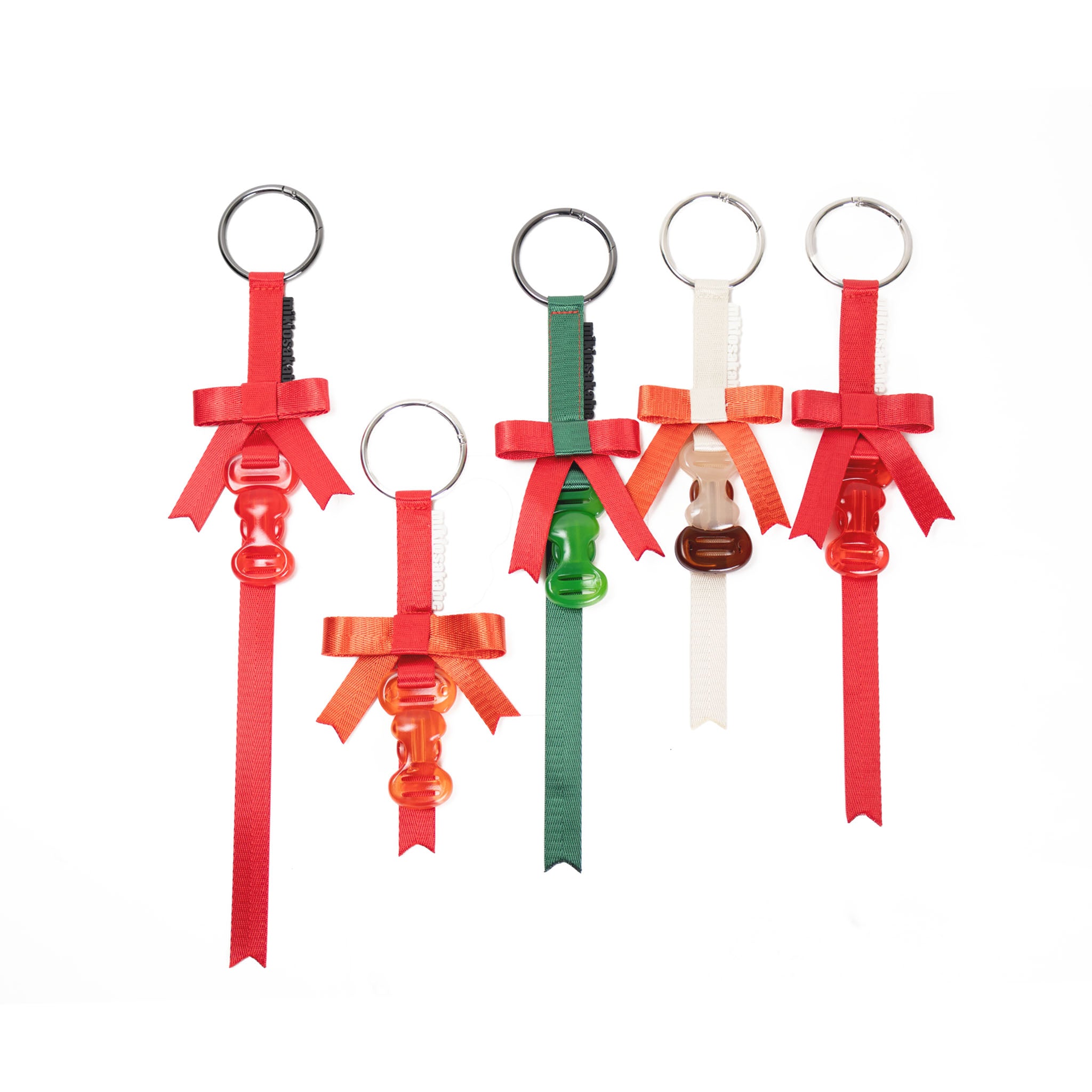 Butterfly Bag Charm Red