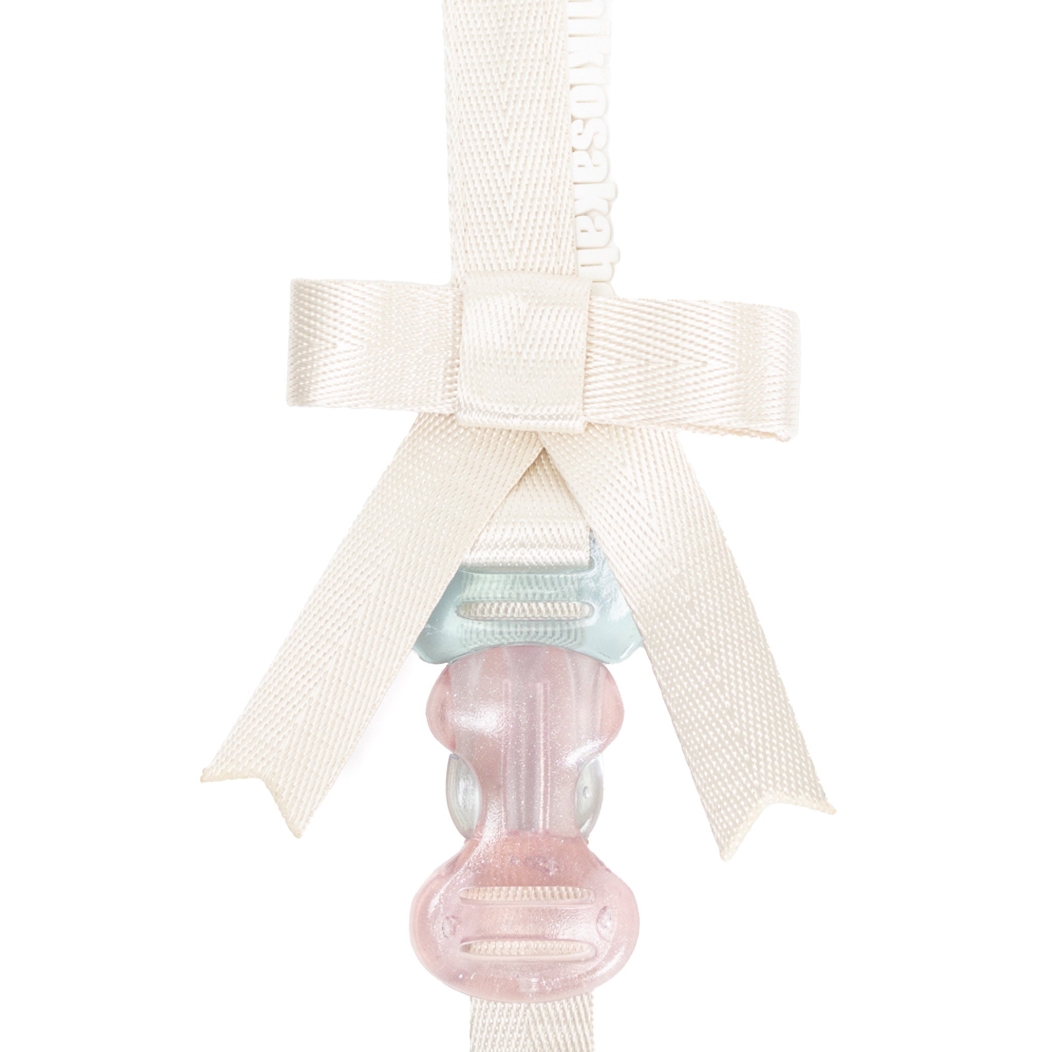 Butterfly Bag Charm Ivory