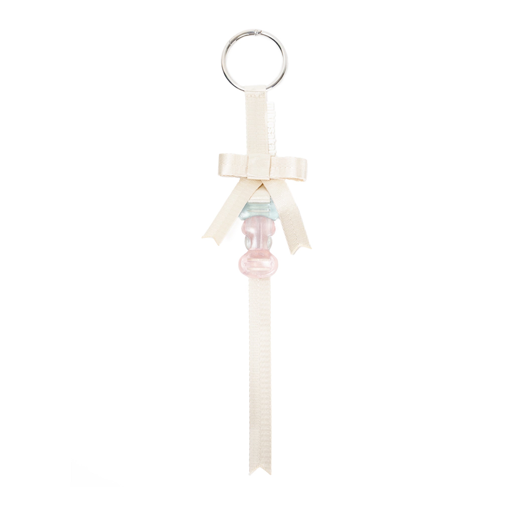 Butterfly Bag Charm Ivory
