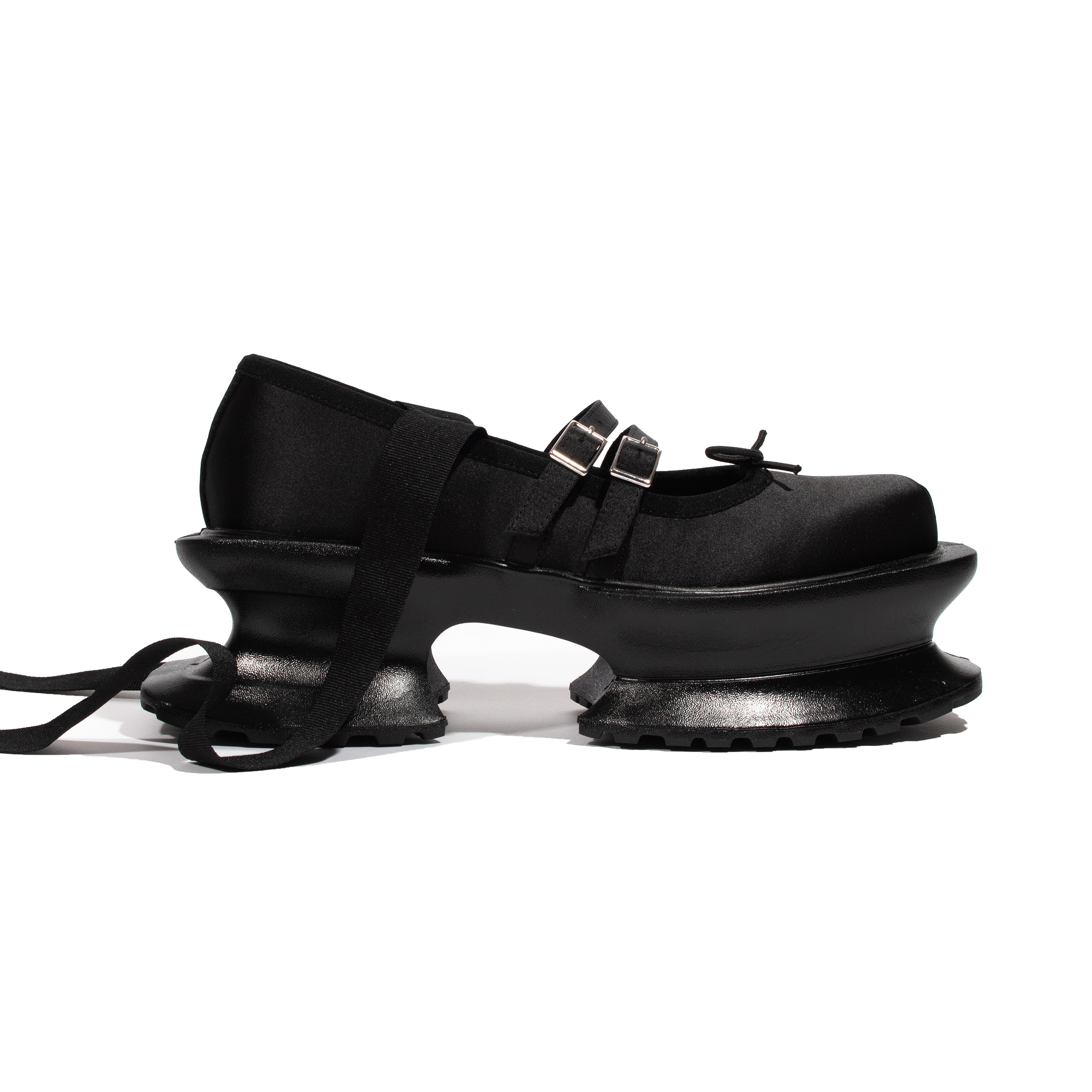 Aerial Coppelia satin black × black