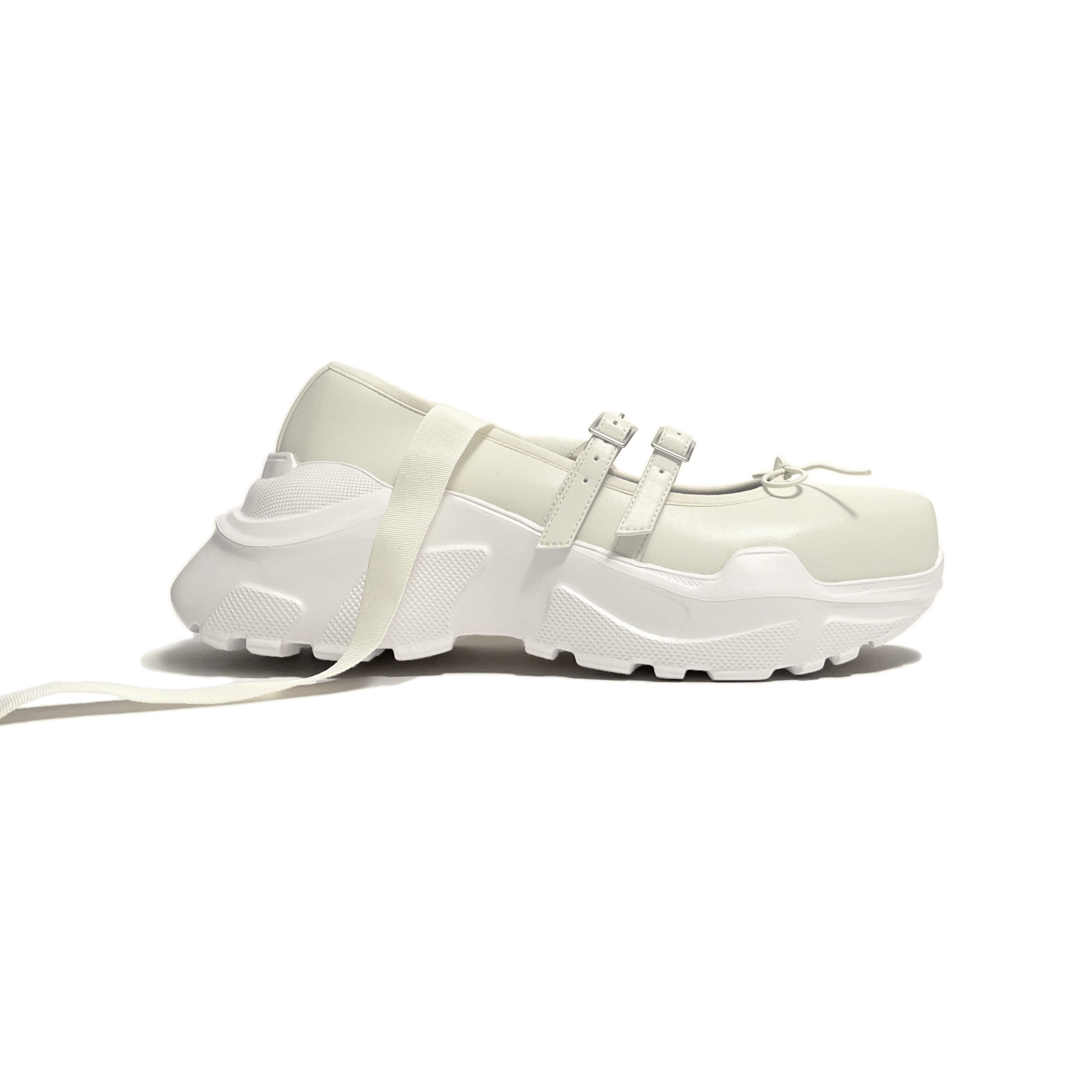 Giselle Milk leather × White