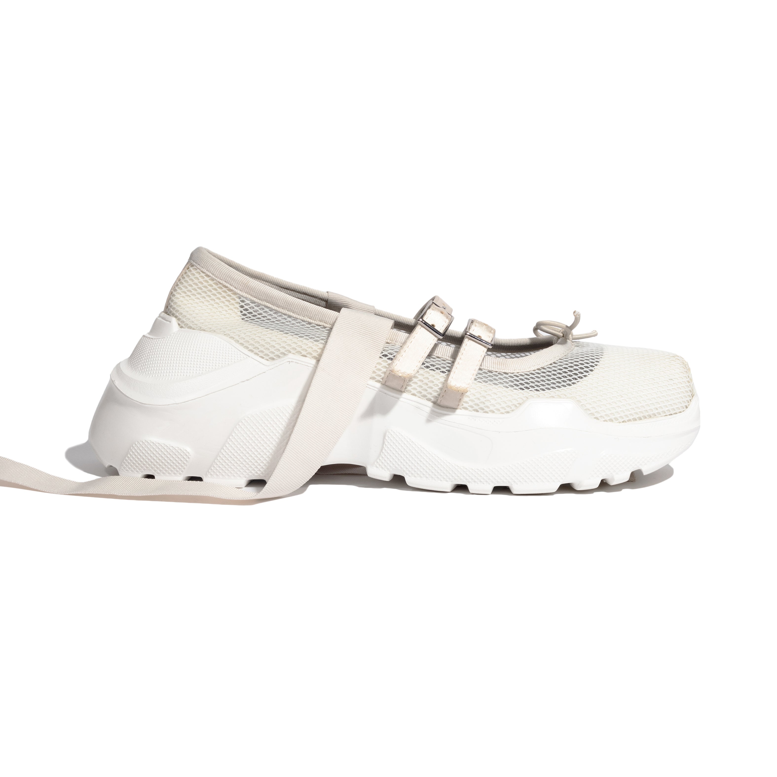 Giselle Mesh Ivory x White