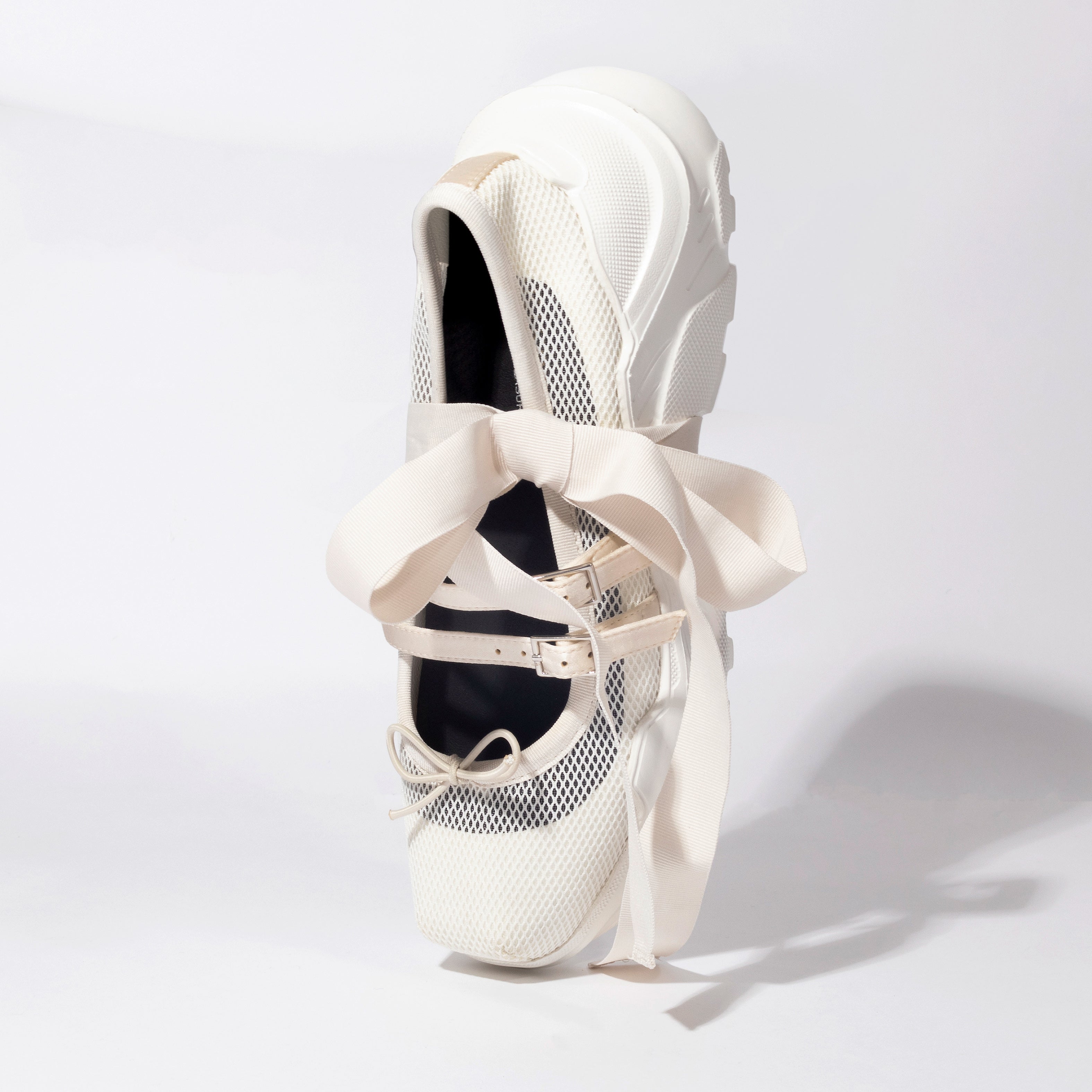 Giselle Mesh Ivory x White