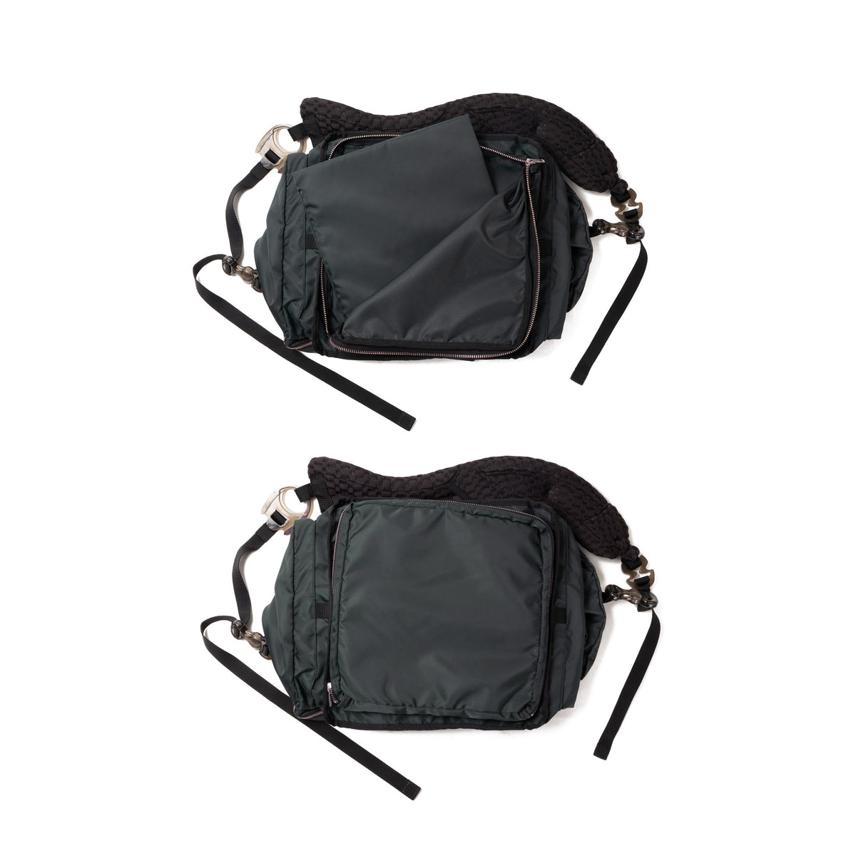 10 Pockets Bag Black×Black×Black