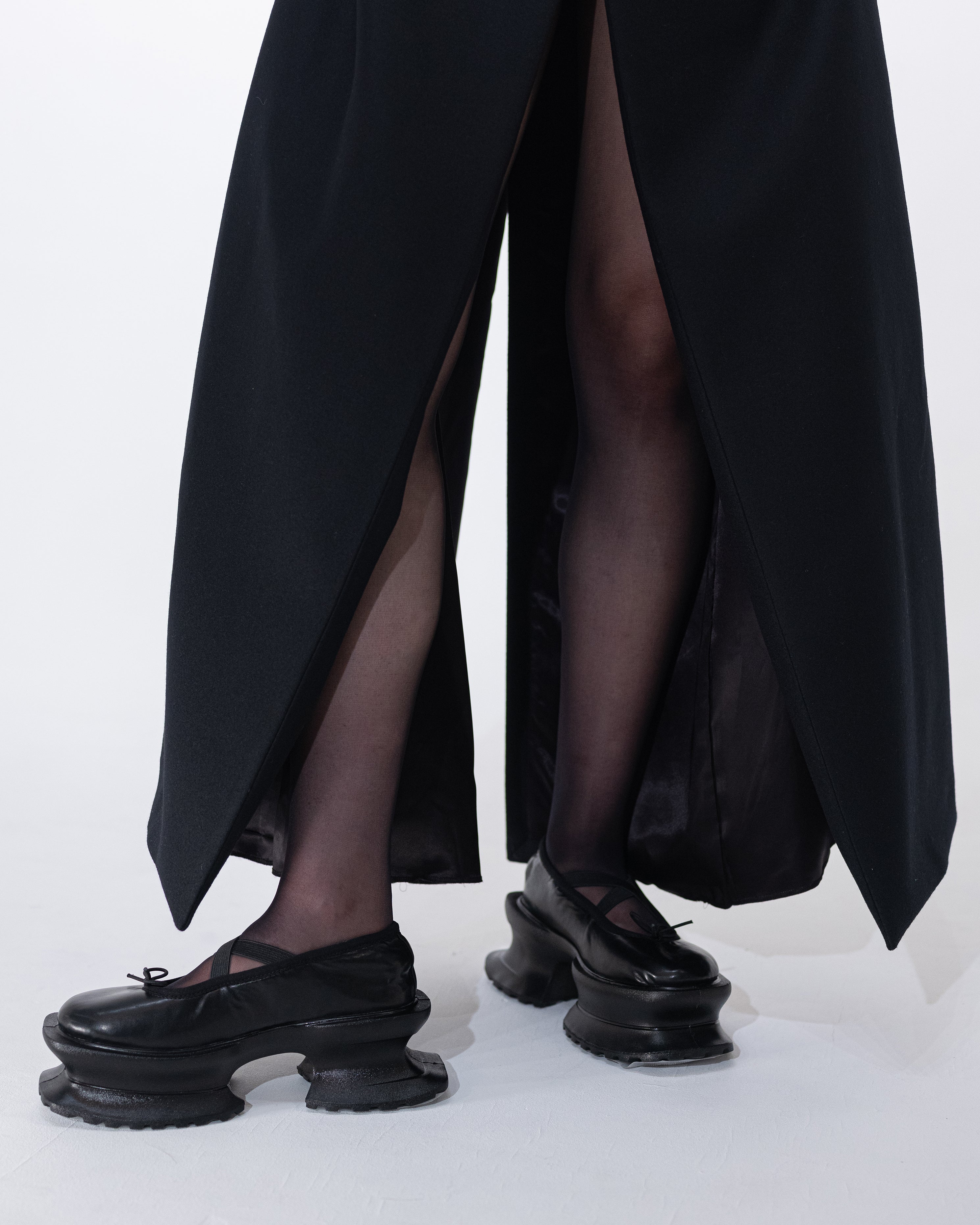 Aerial Ballet faux leather BK×BK