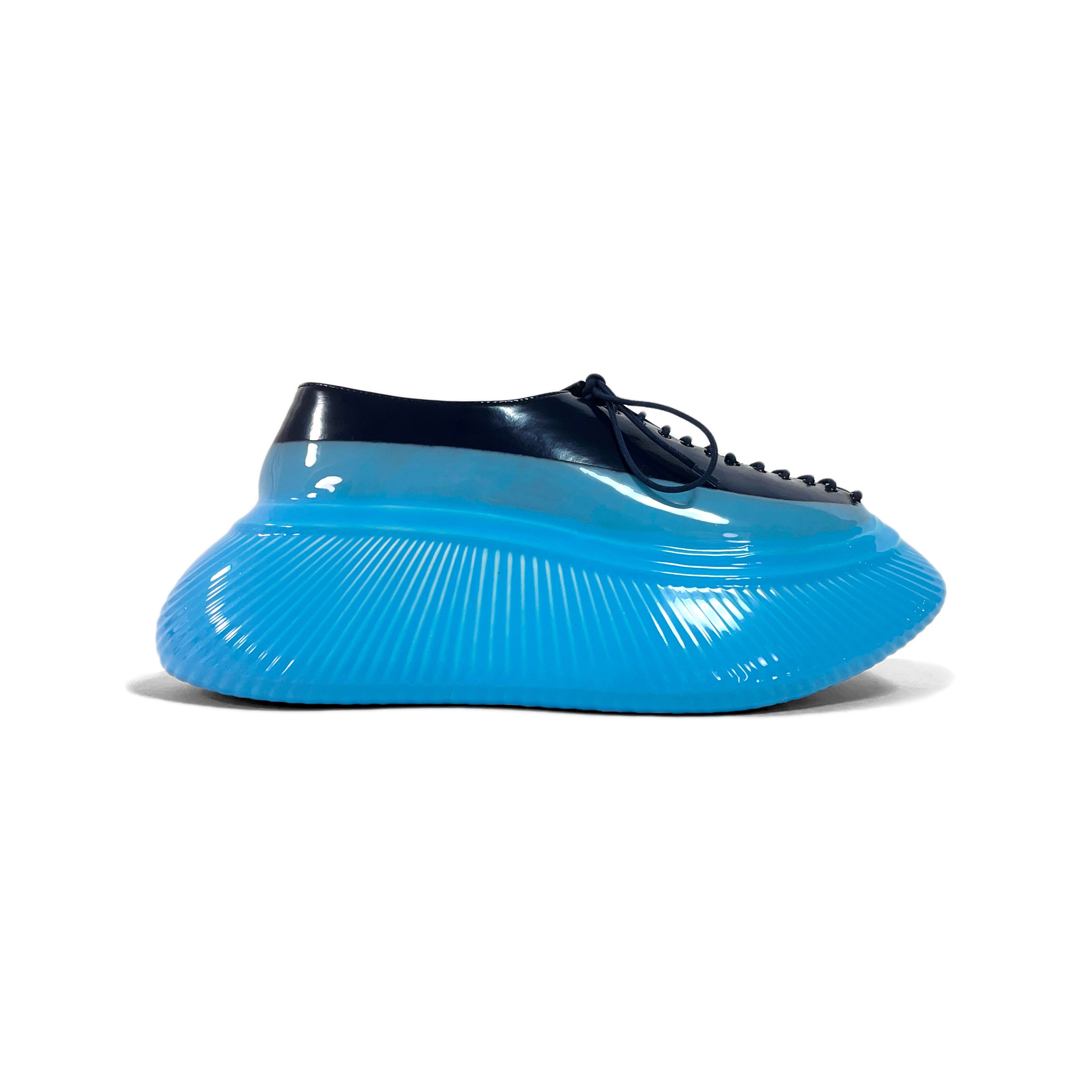 Liver shoes Navy × SKY DIP