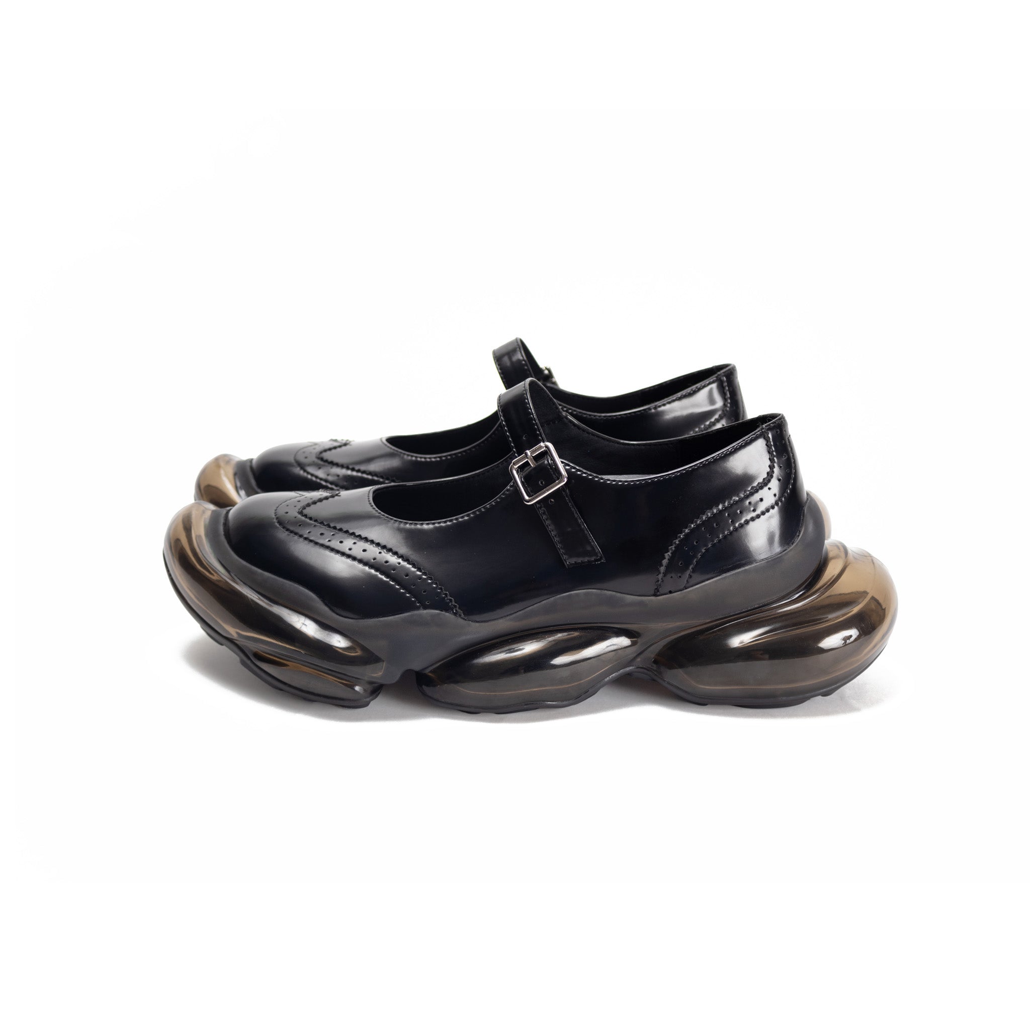 Mirage Mary Jane Patent Black