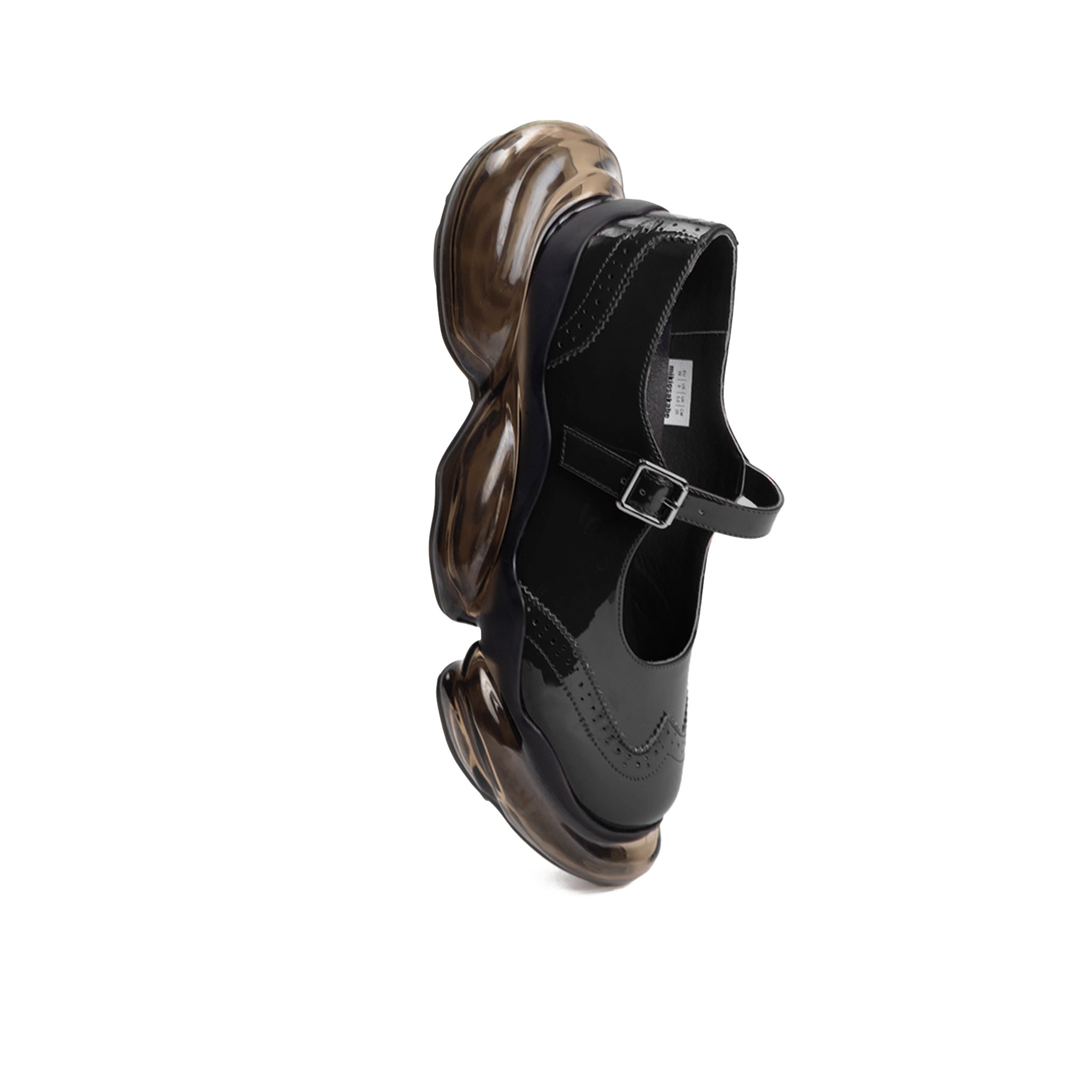 Mirage Mary Jane Patent Black