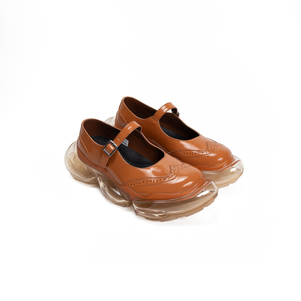 Mirage Mary Jane Patent Brown