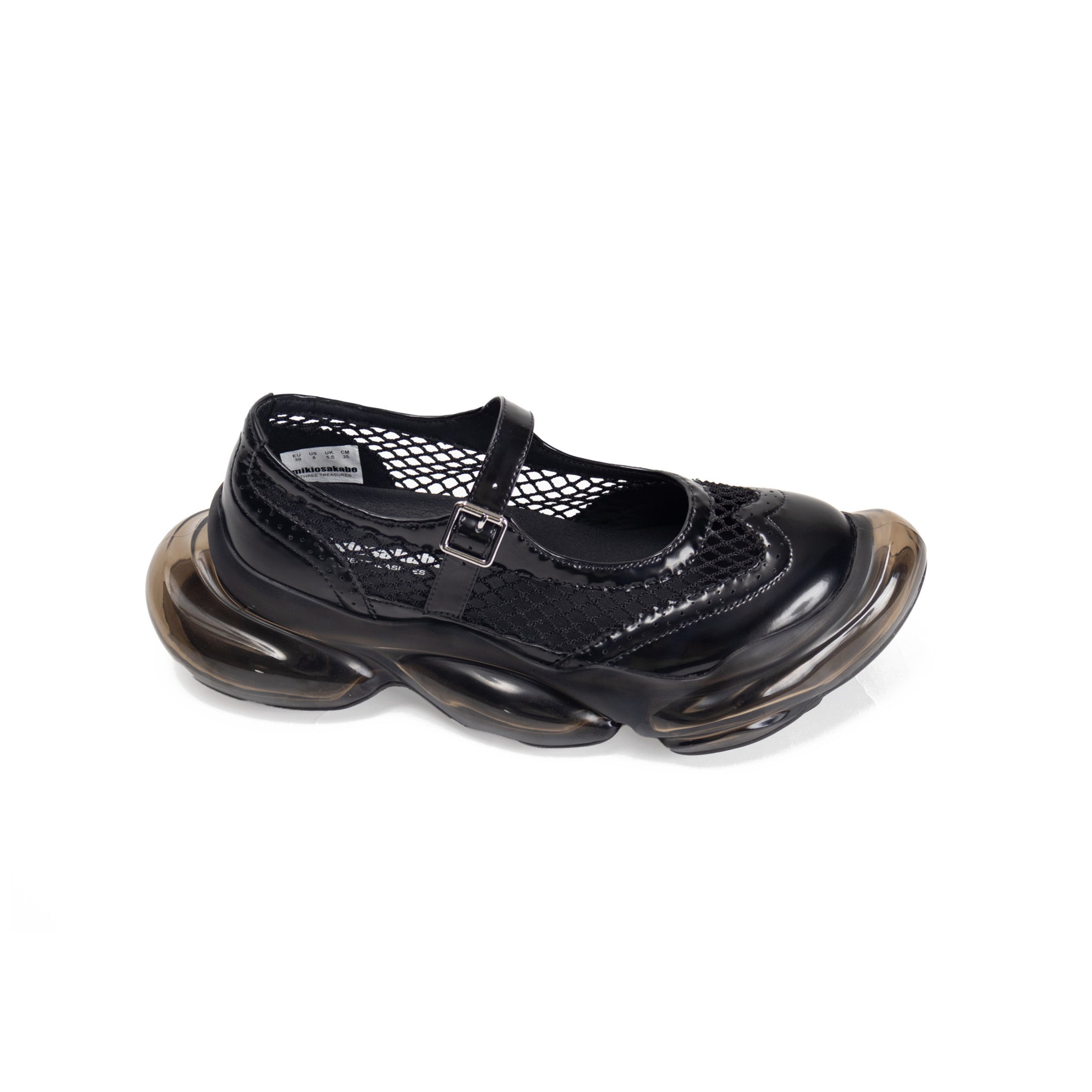 Mirage Mary Jane Mesh Black