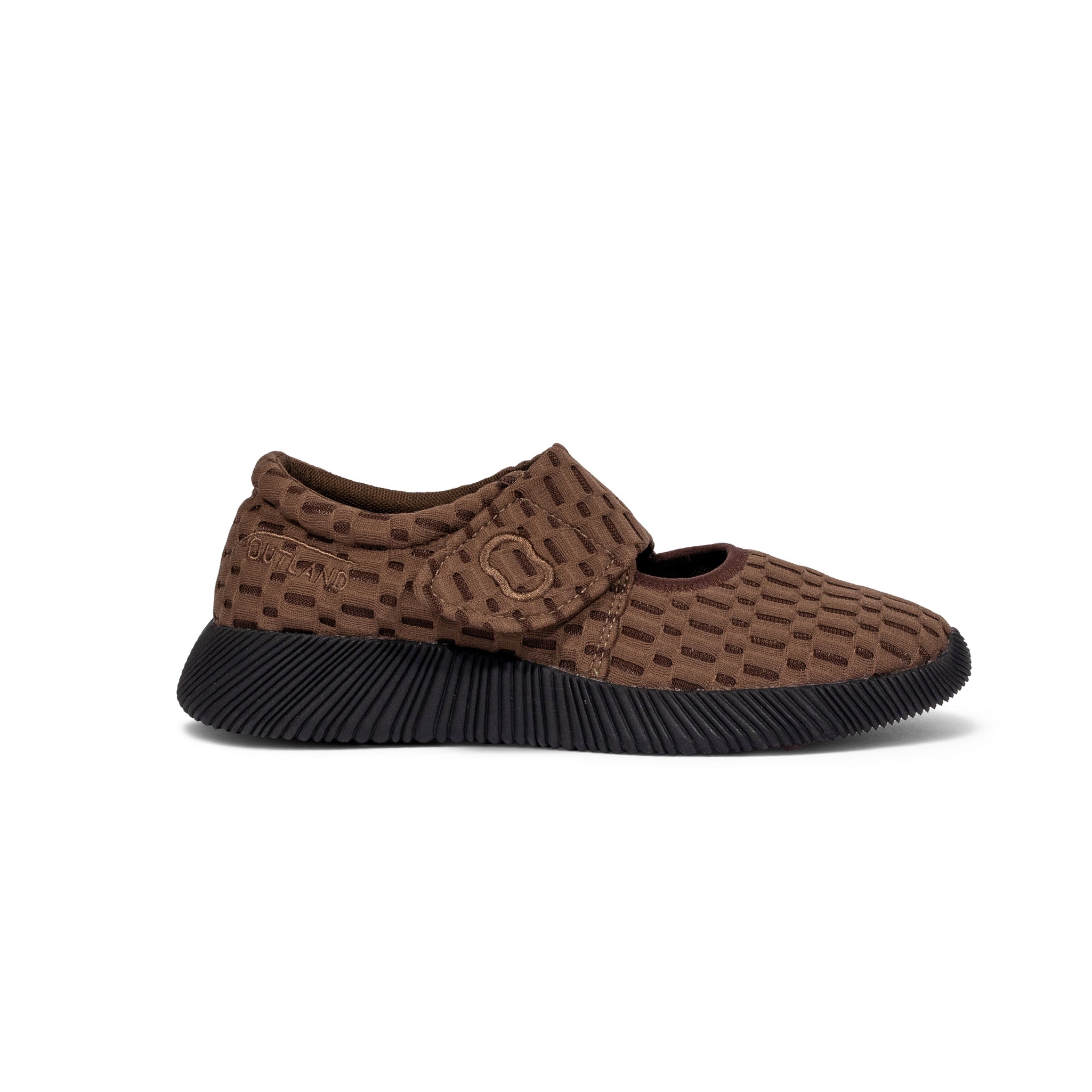 杏*可様 OUTLAND RECOVERY SHOES SHORE GRADAT OUTLAND × THREE TREASURES Recovery shoes Brown | THREE TREASURES