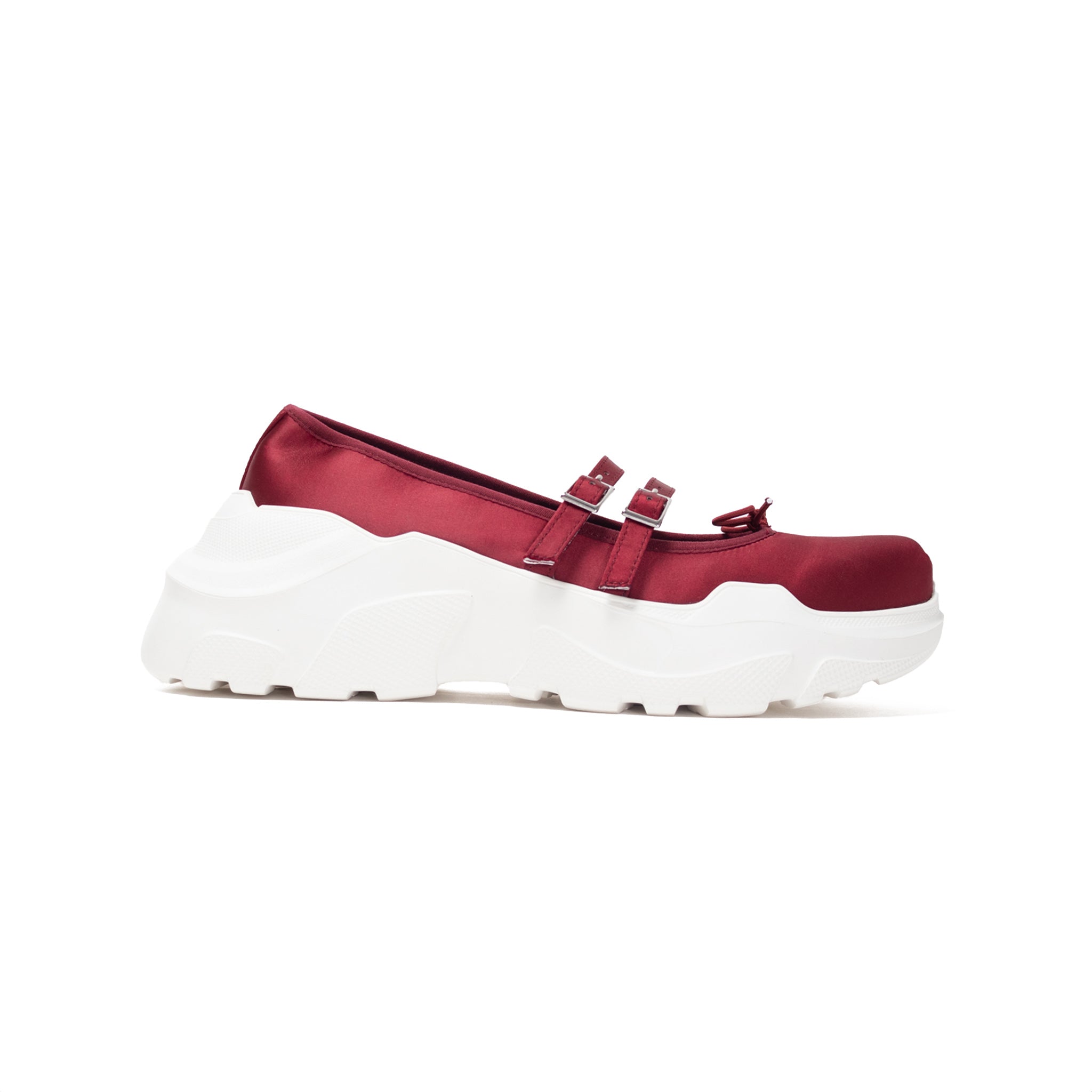Giselle Satin Palette Wine Red x White