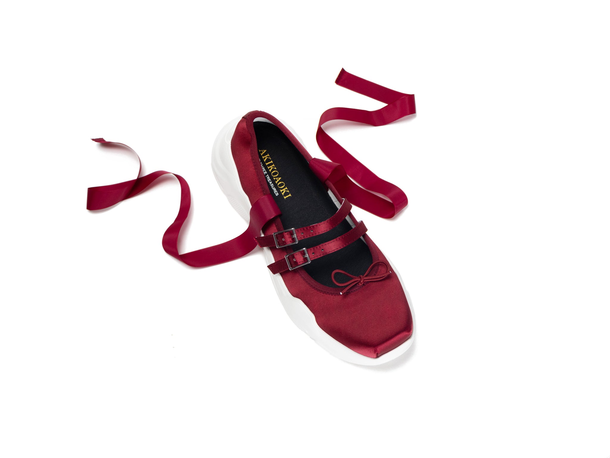 Giselle Satin Palette Wine Red x White