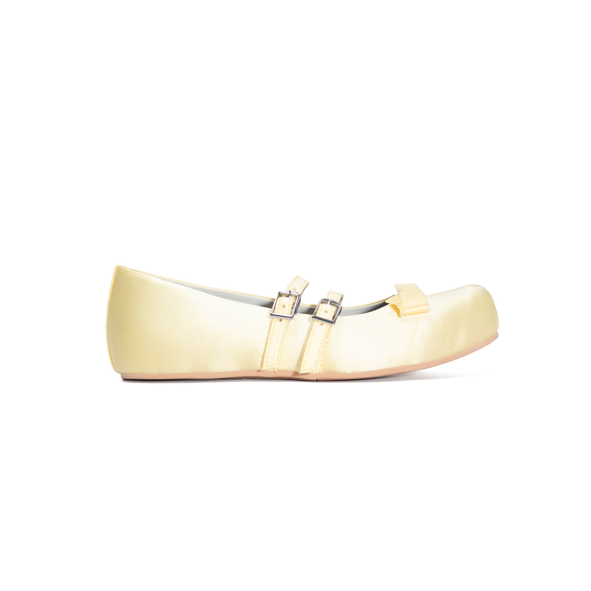 Giselle Satin Flat