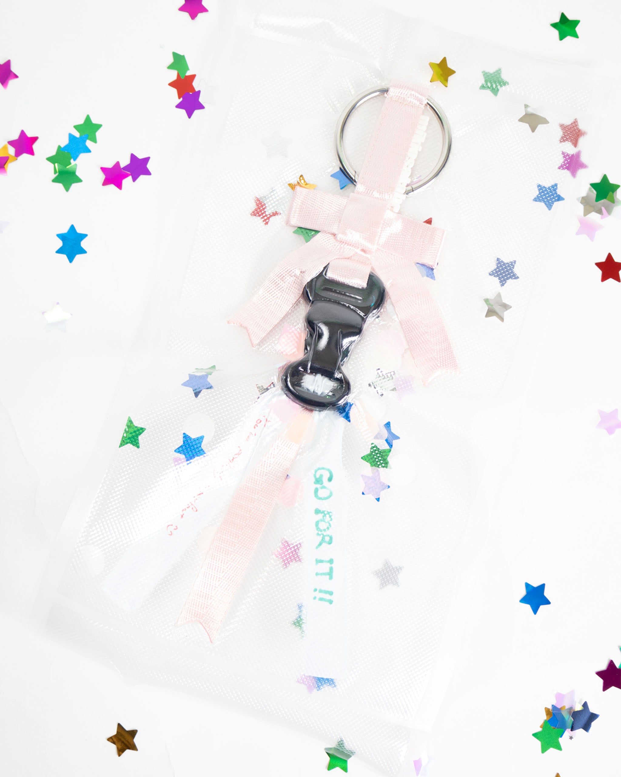 Butterfly Bag Charm Pink