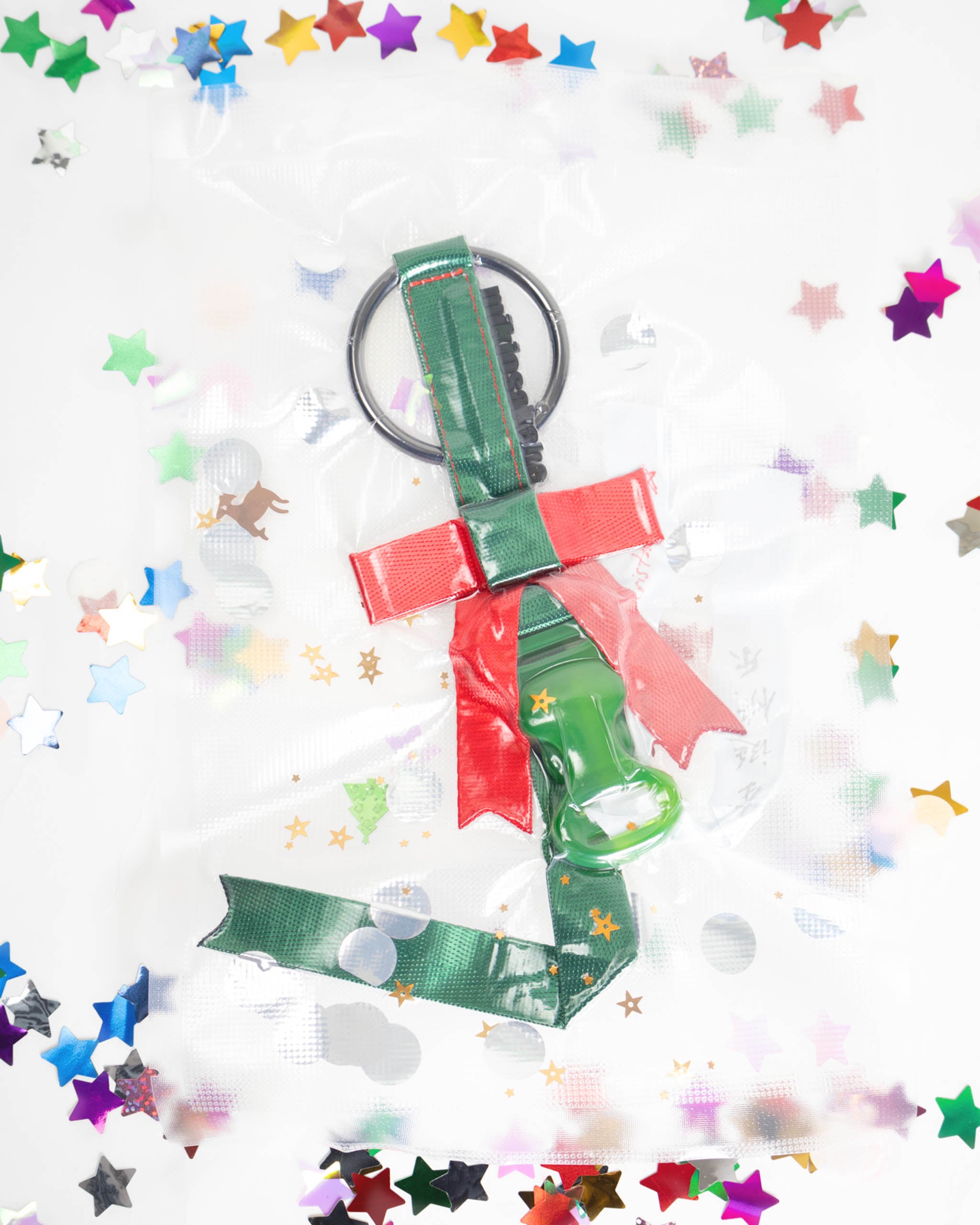 Butterfly Bag Charm Red