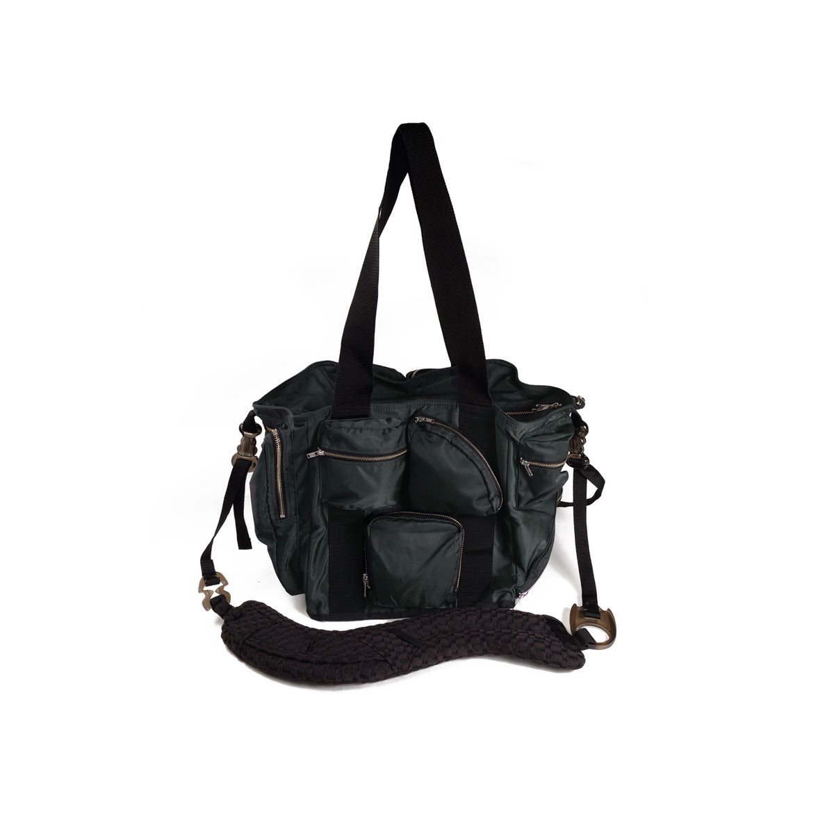 27SS Pre-order 10 Pockets Bag Black×Black×Black
