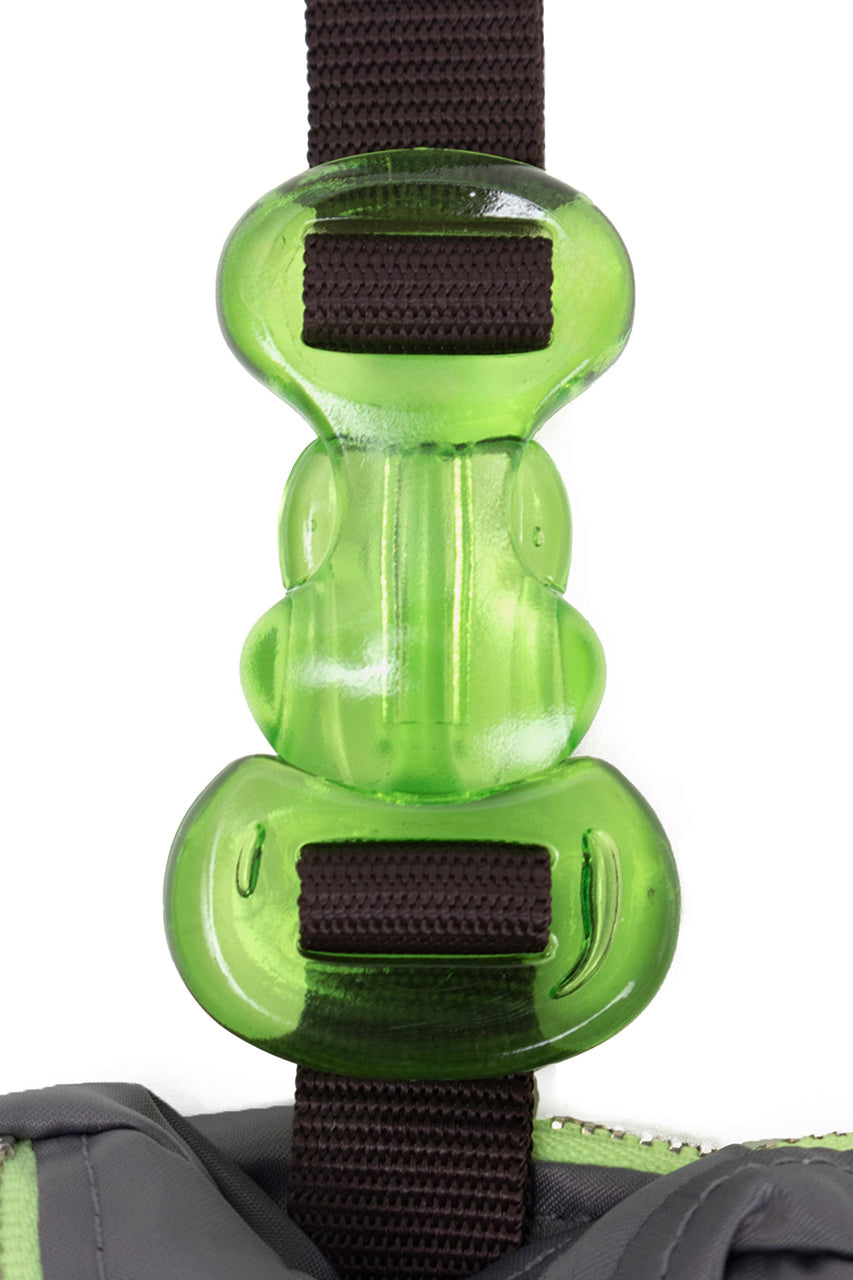 7 Pockets Bag Gray×Black×Green