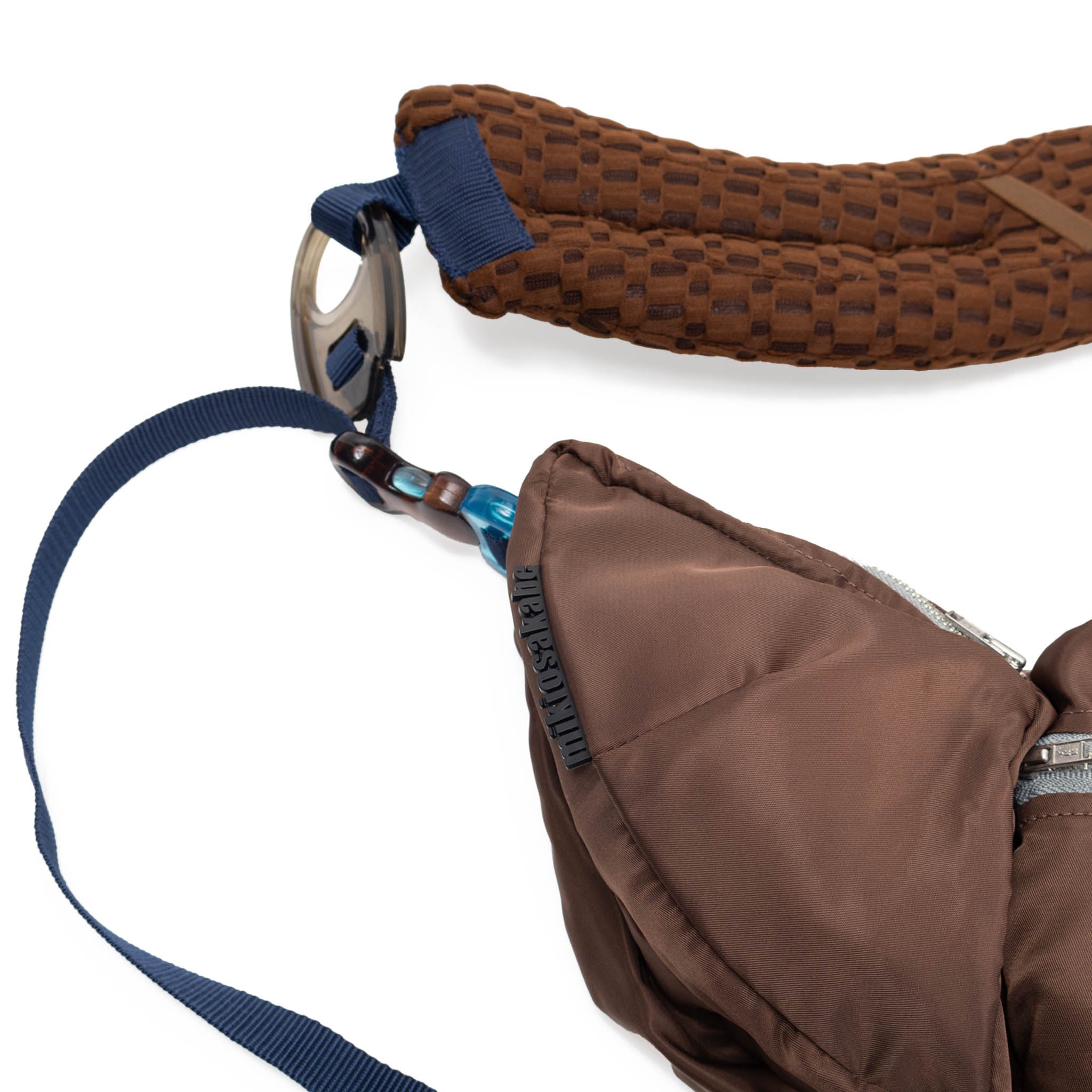 epi Bag Brown x Navy x Blue