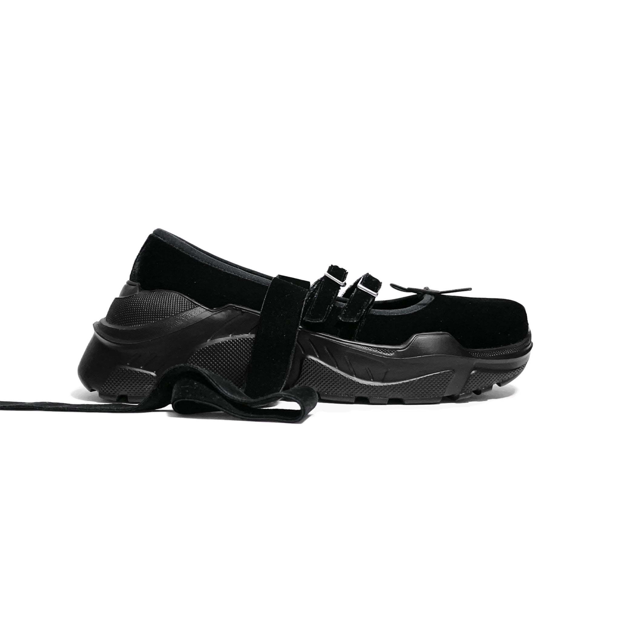 Giselle Black velvet× Black