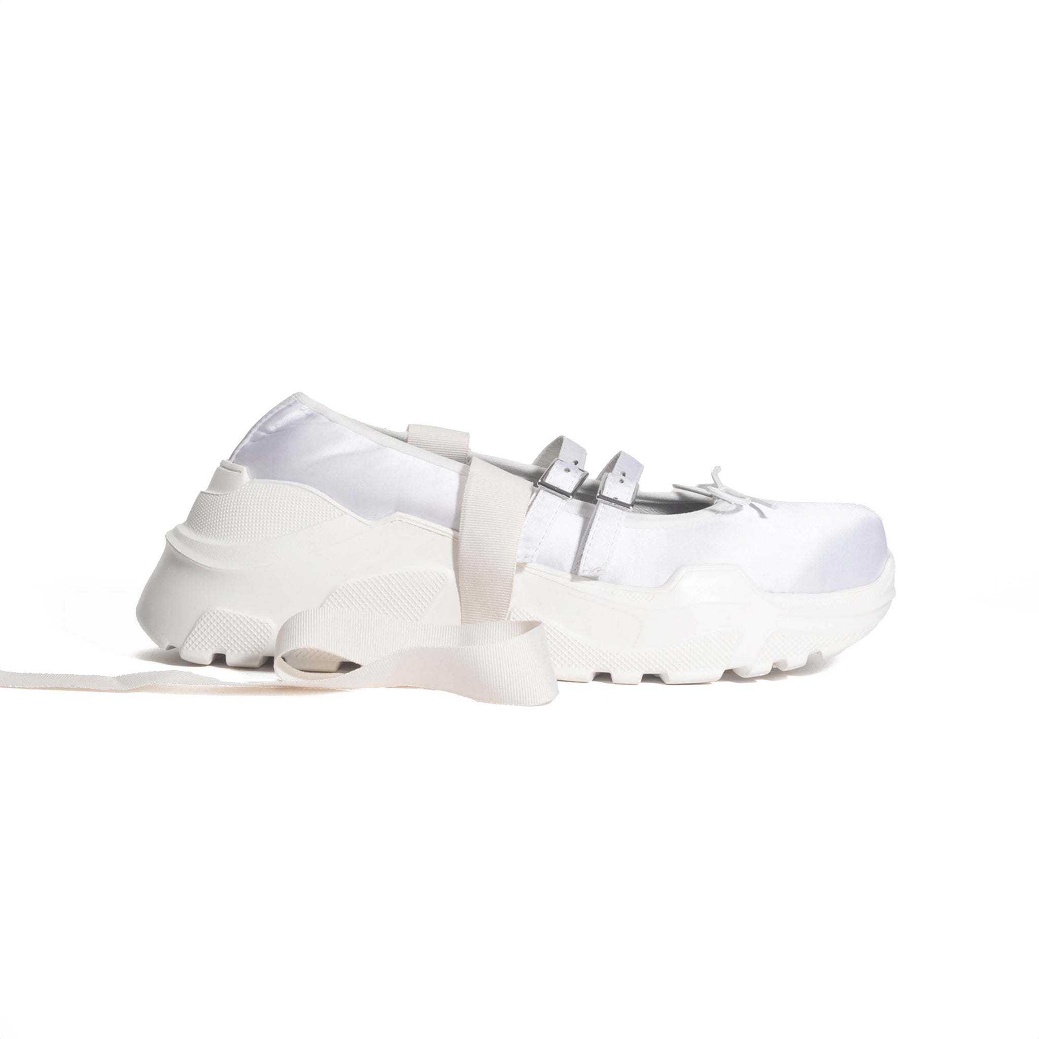 Giselle White satin x White
