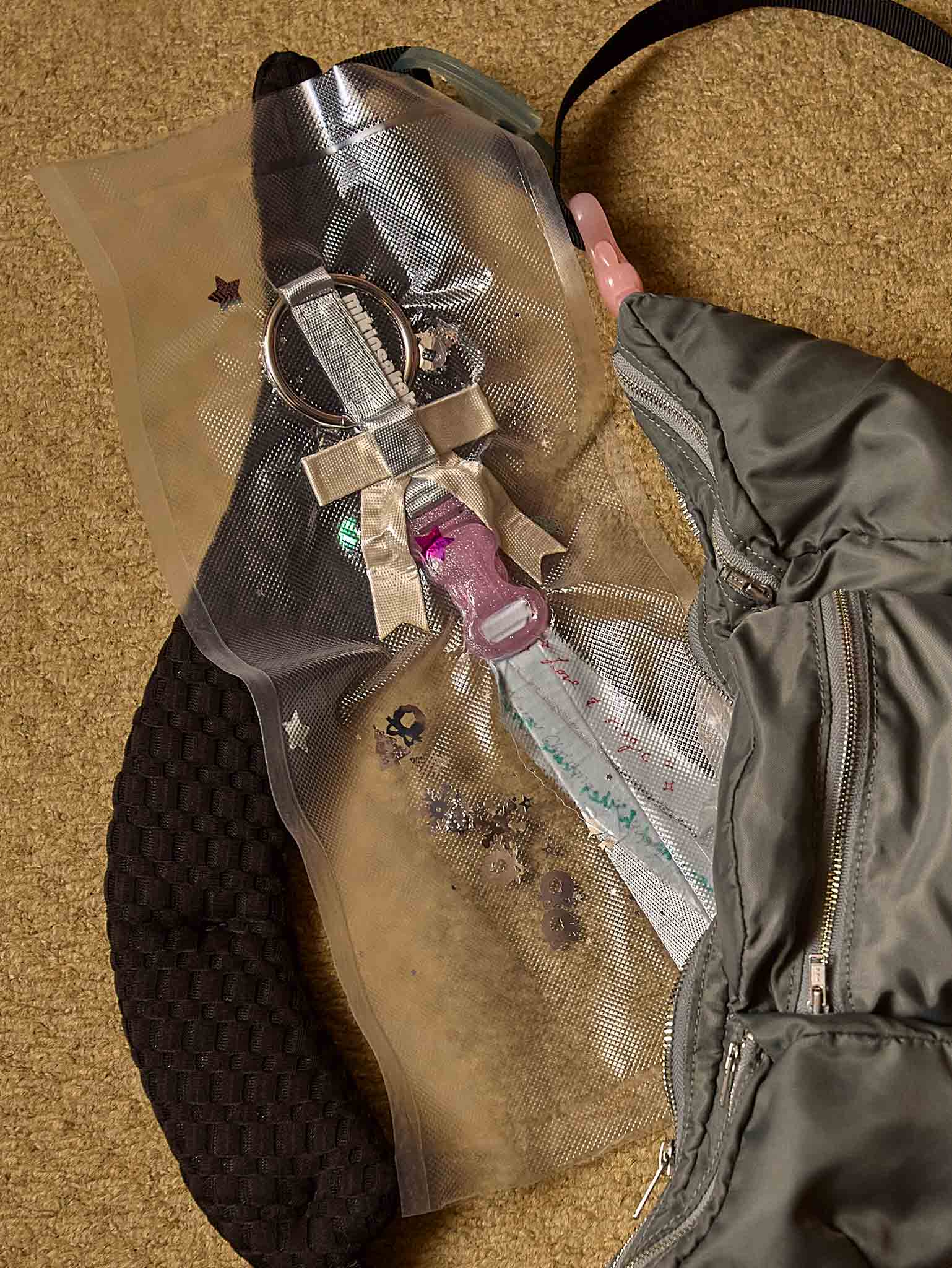 Butterfly Bag Charm Silver