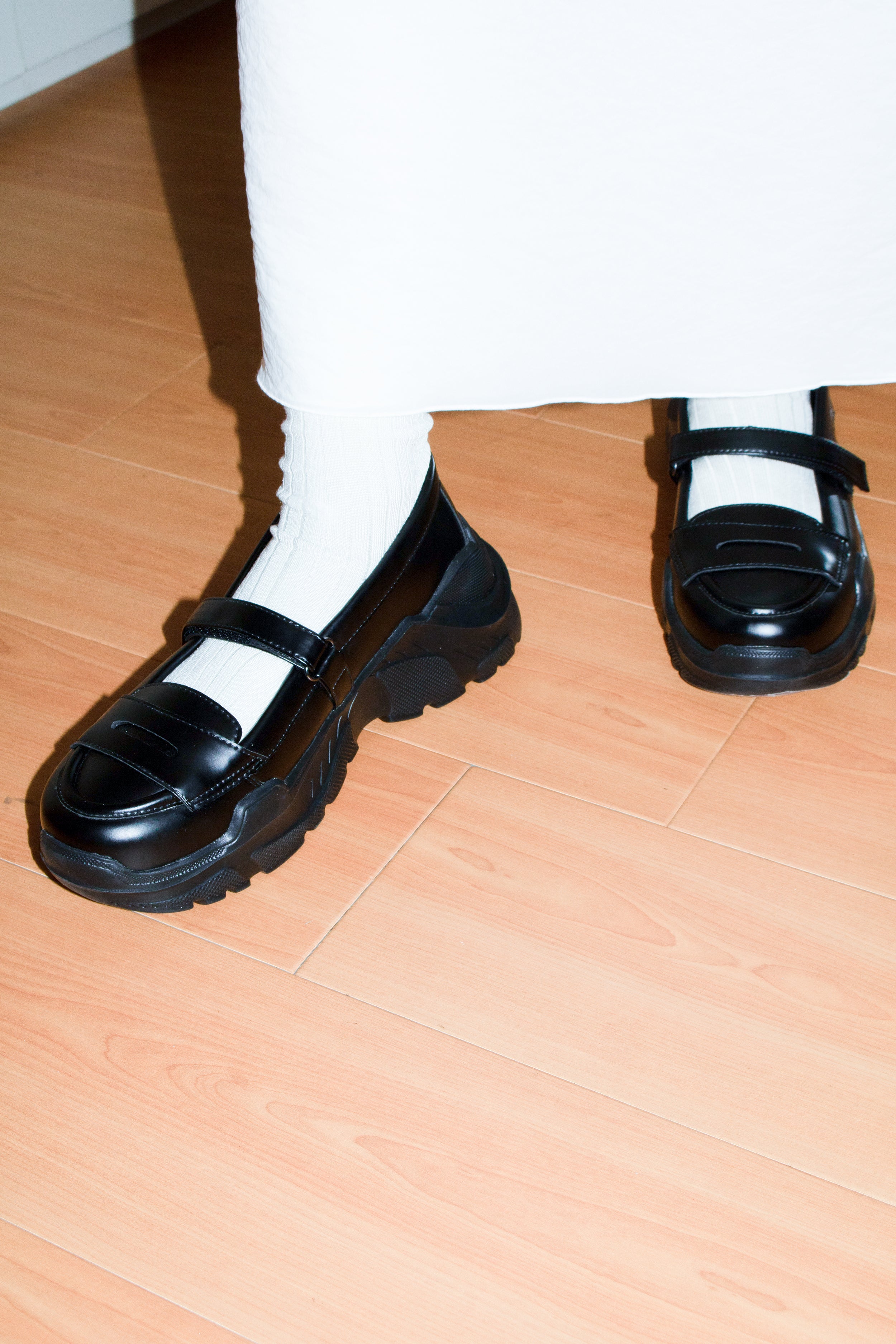 petit faux-leather BK×BK