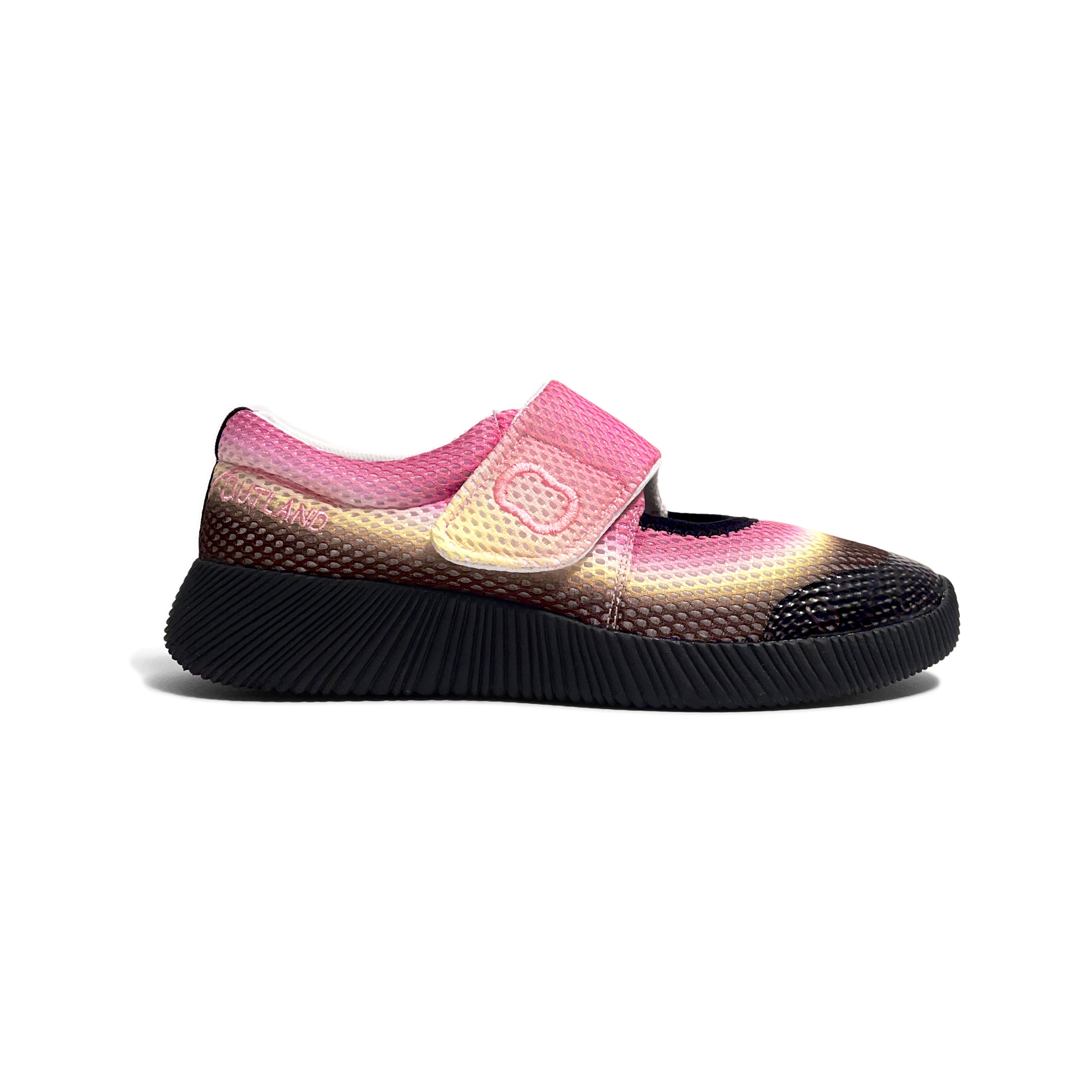Recovery shoes Camellia gradation