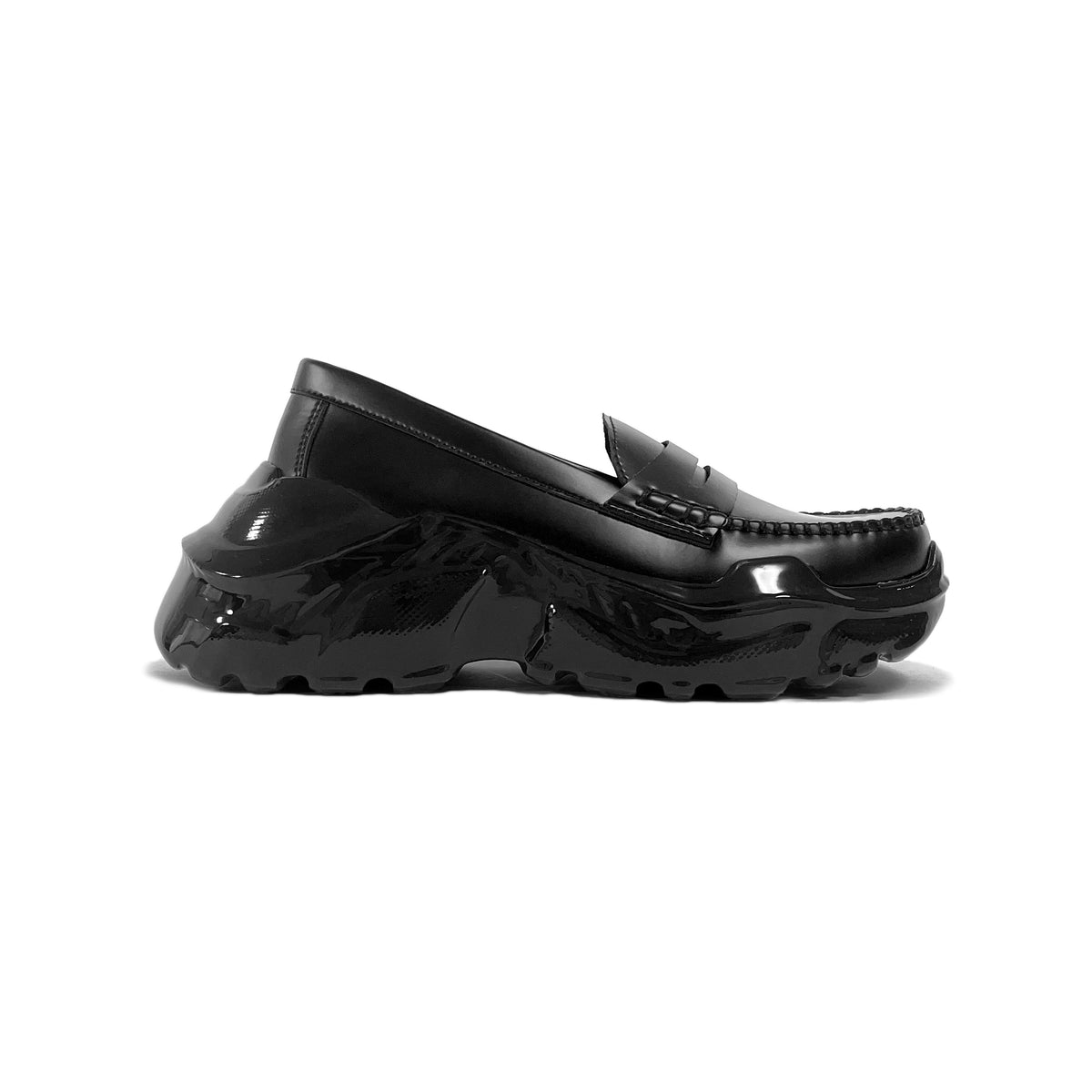 AKIKOAOKI × THREE TREASURES Regulated Gravity BLACK×BLACK DIP 