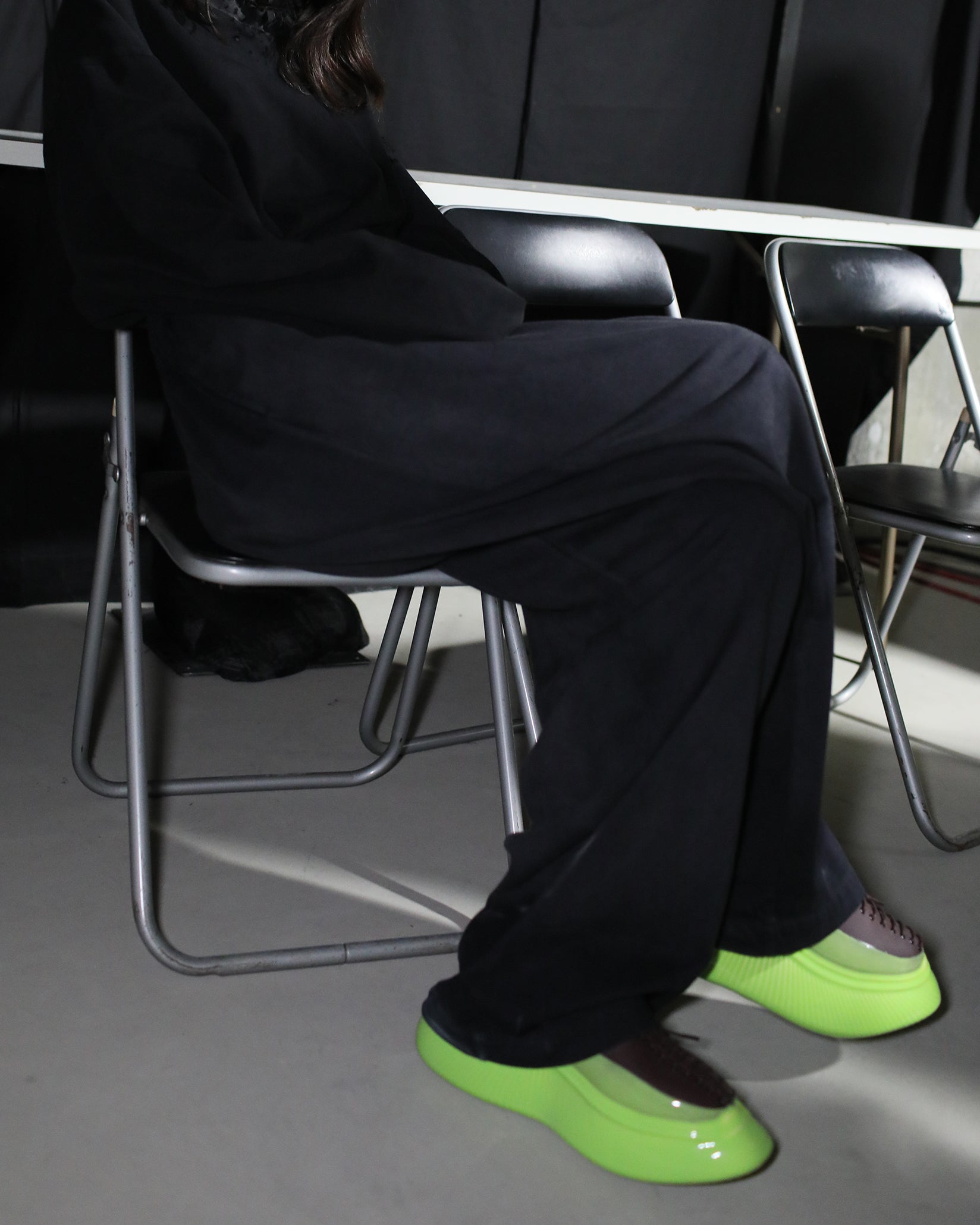 Liver shoes Matt Brown × Lime DIP