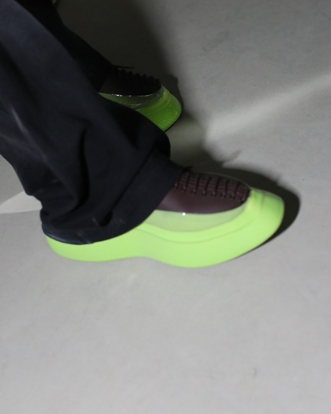 Liver shoes Matt Brown × Lime DIP