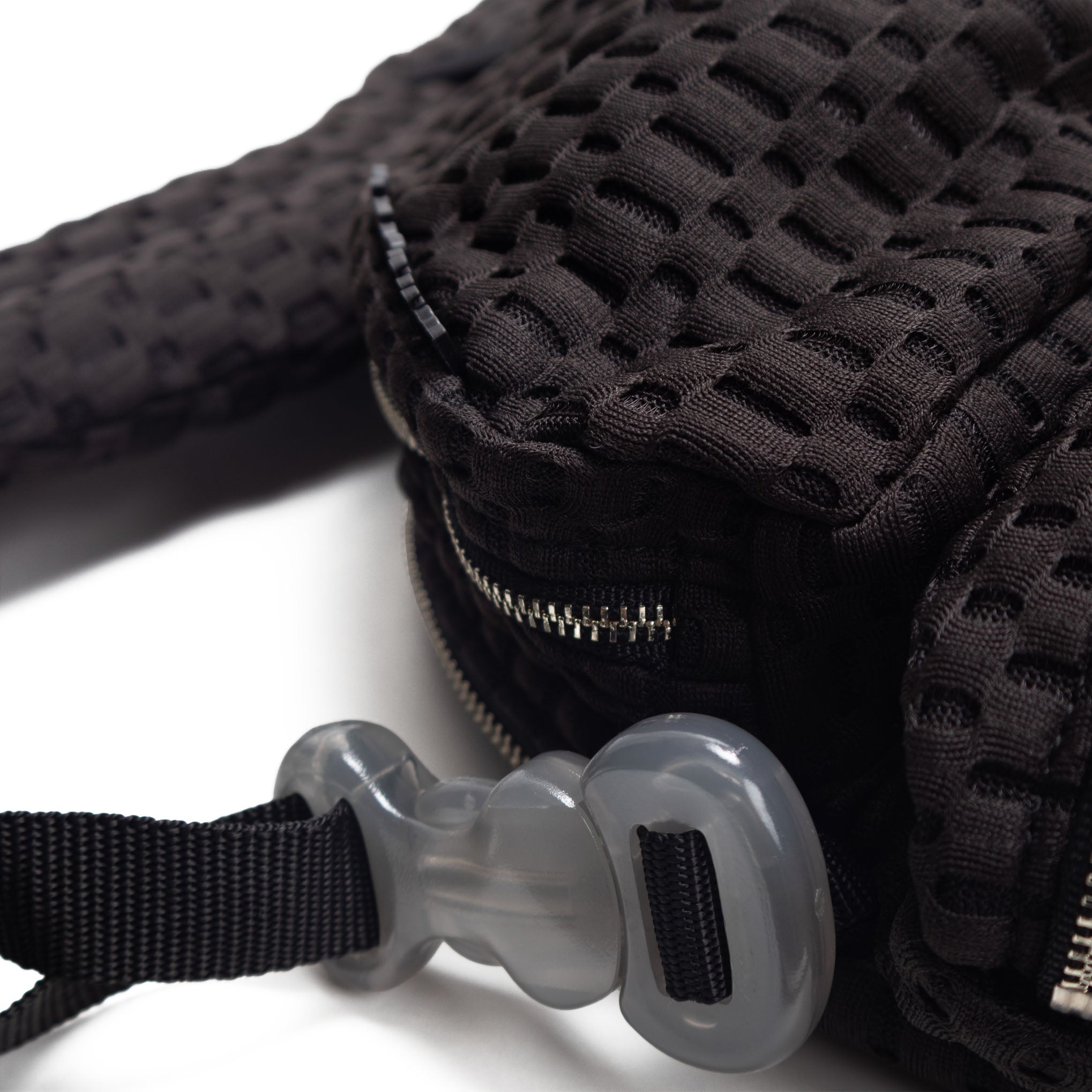 7 Pockets Bag Black Mesh x Black x Black