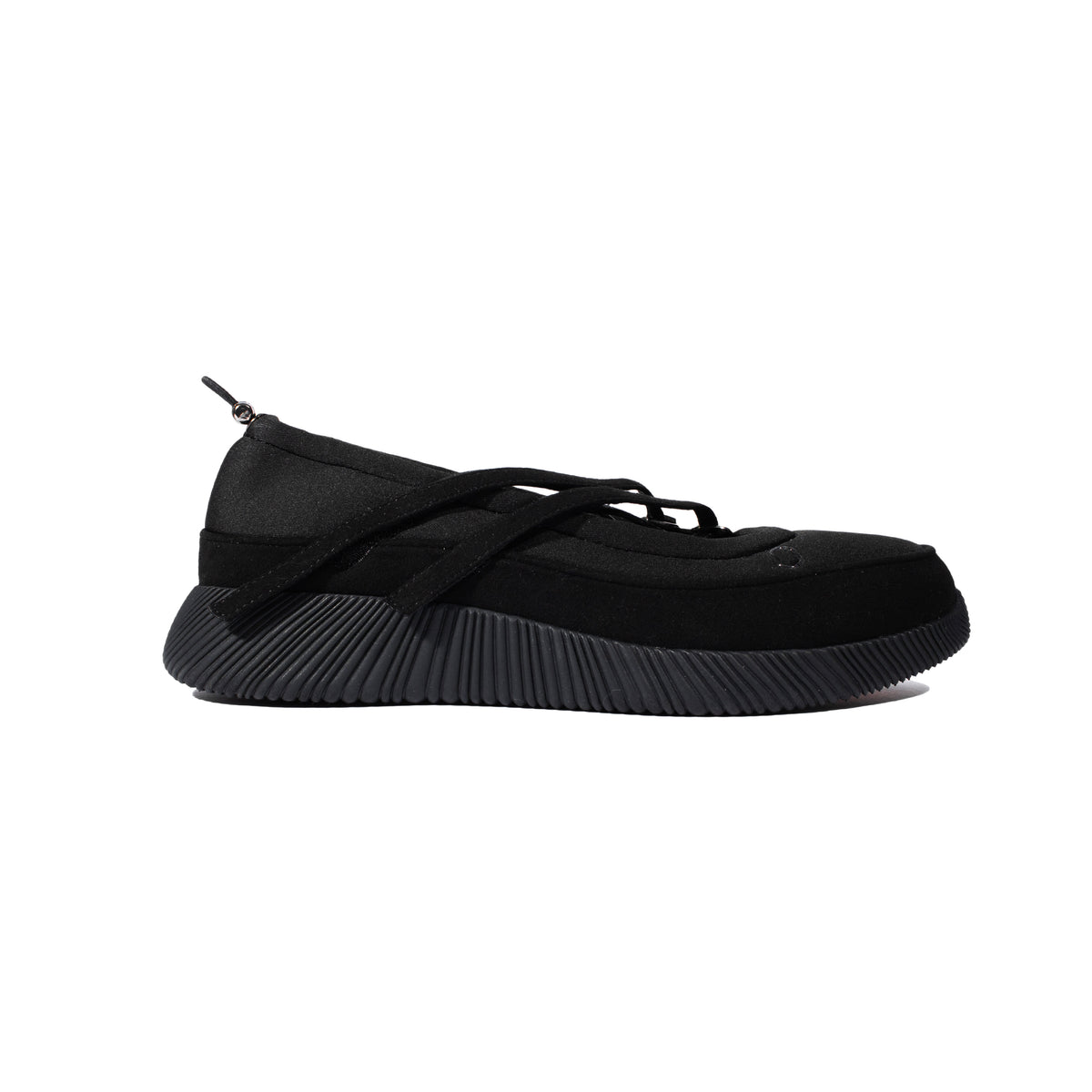 OUTLAND × THREE TREASURES Abbey Black Suede | THREE TREASURES 公式 