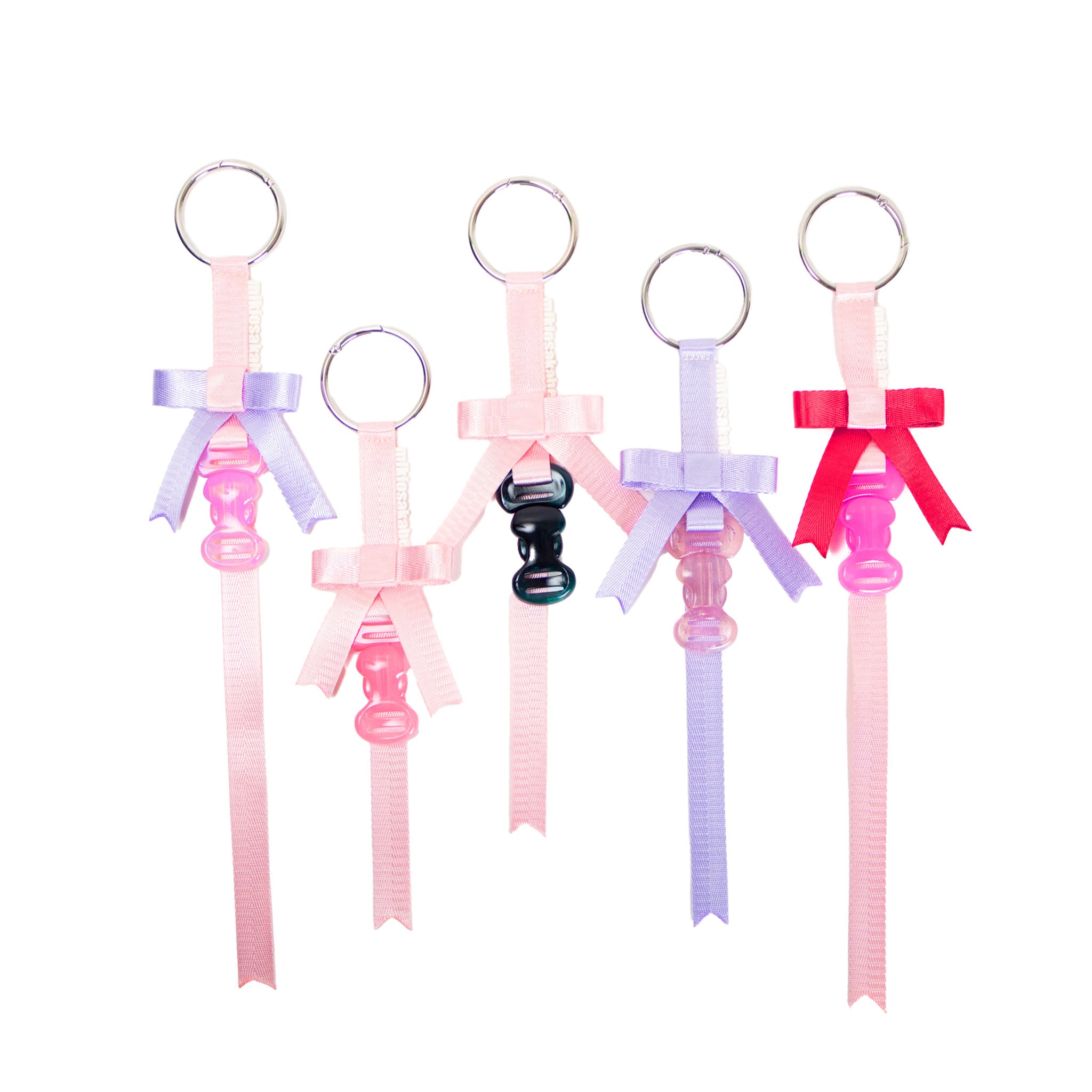 Butterfly Bag Charm Pink