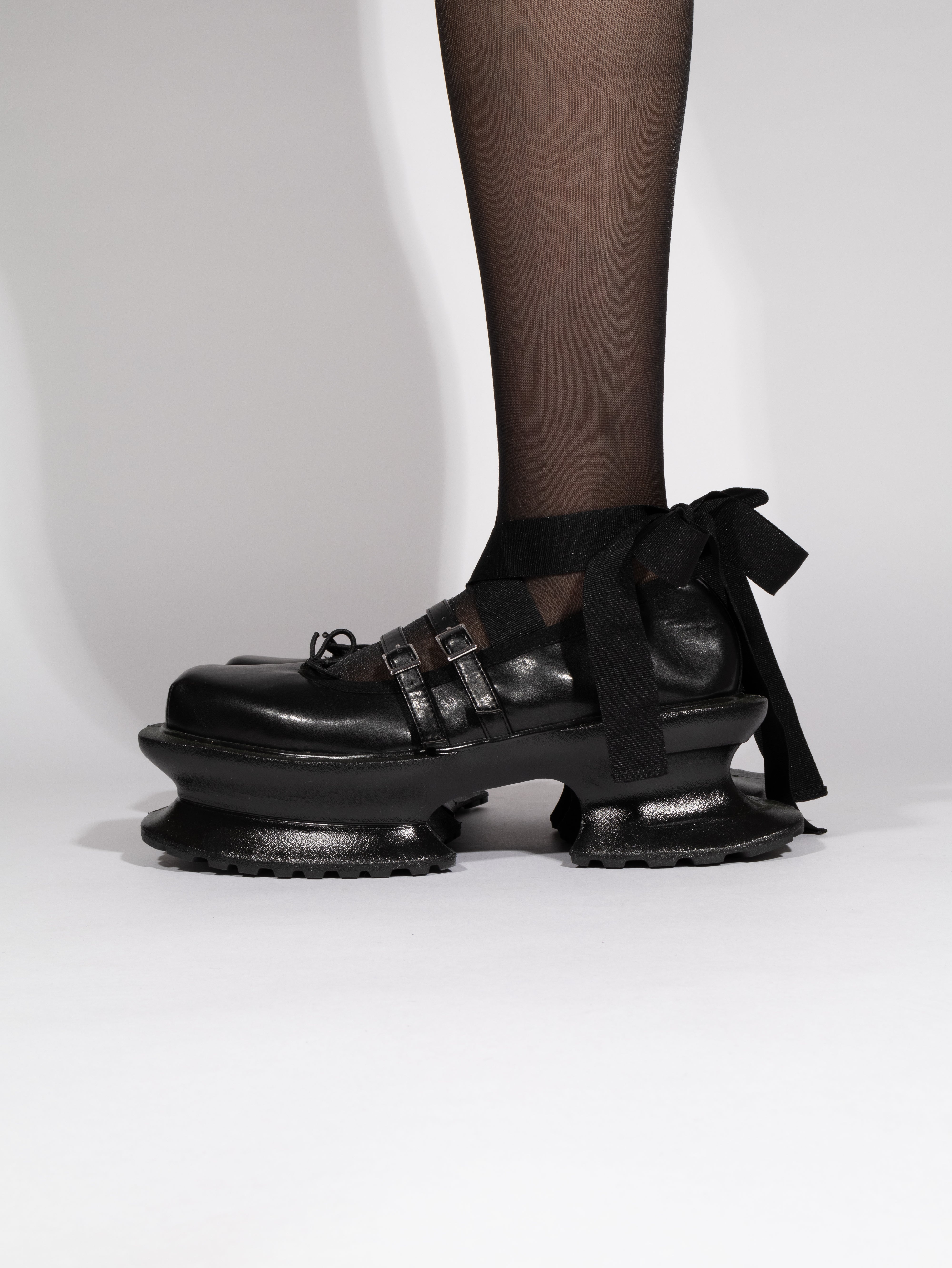 Aerial Coppelia faux leather black × black