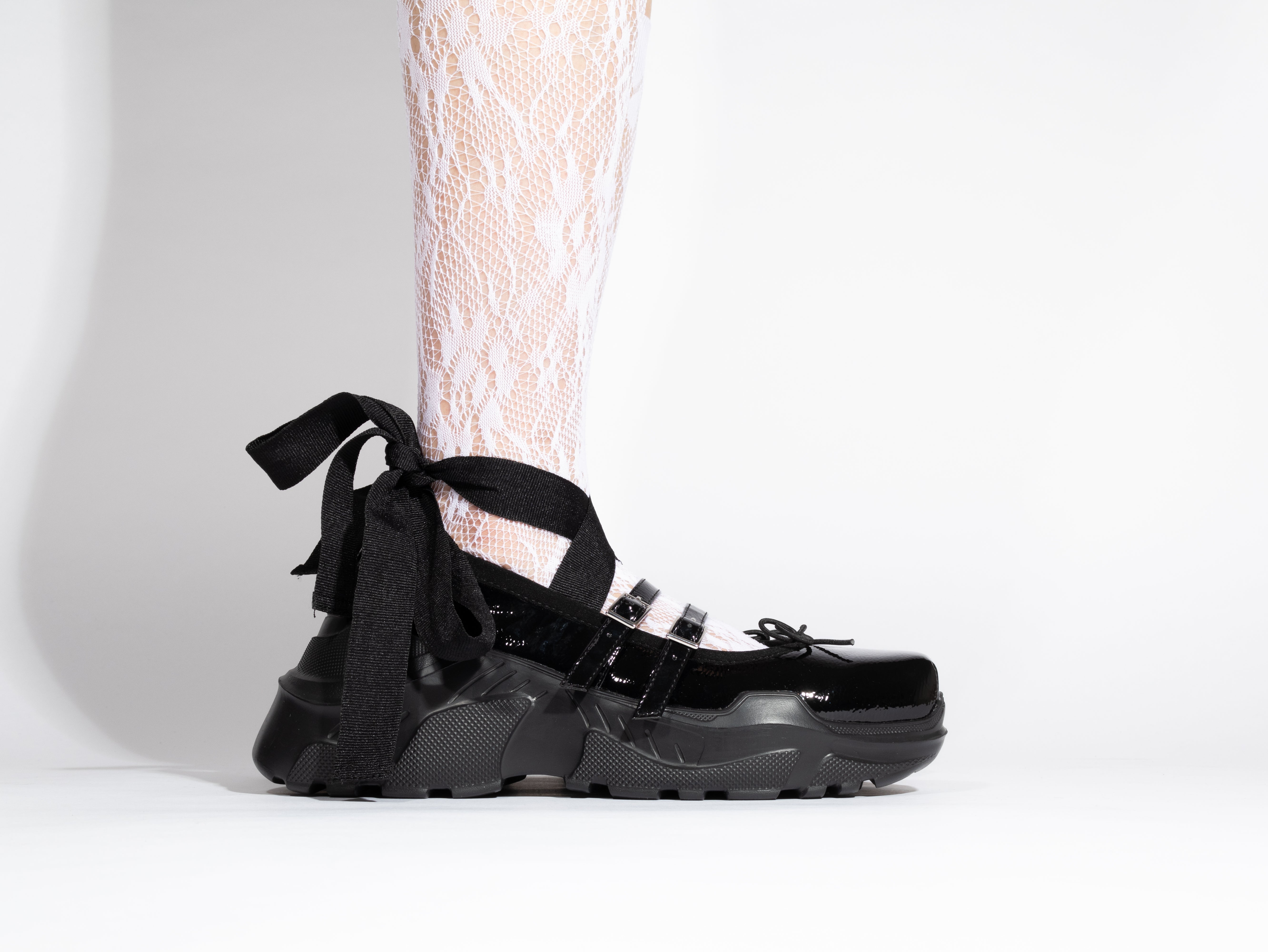 Giselle Patent Black x Black