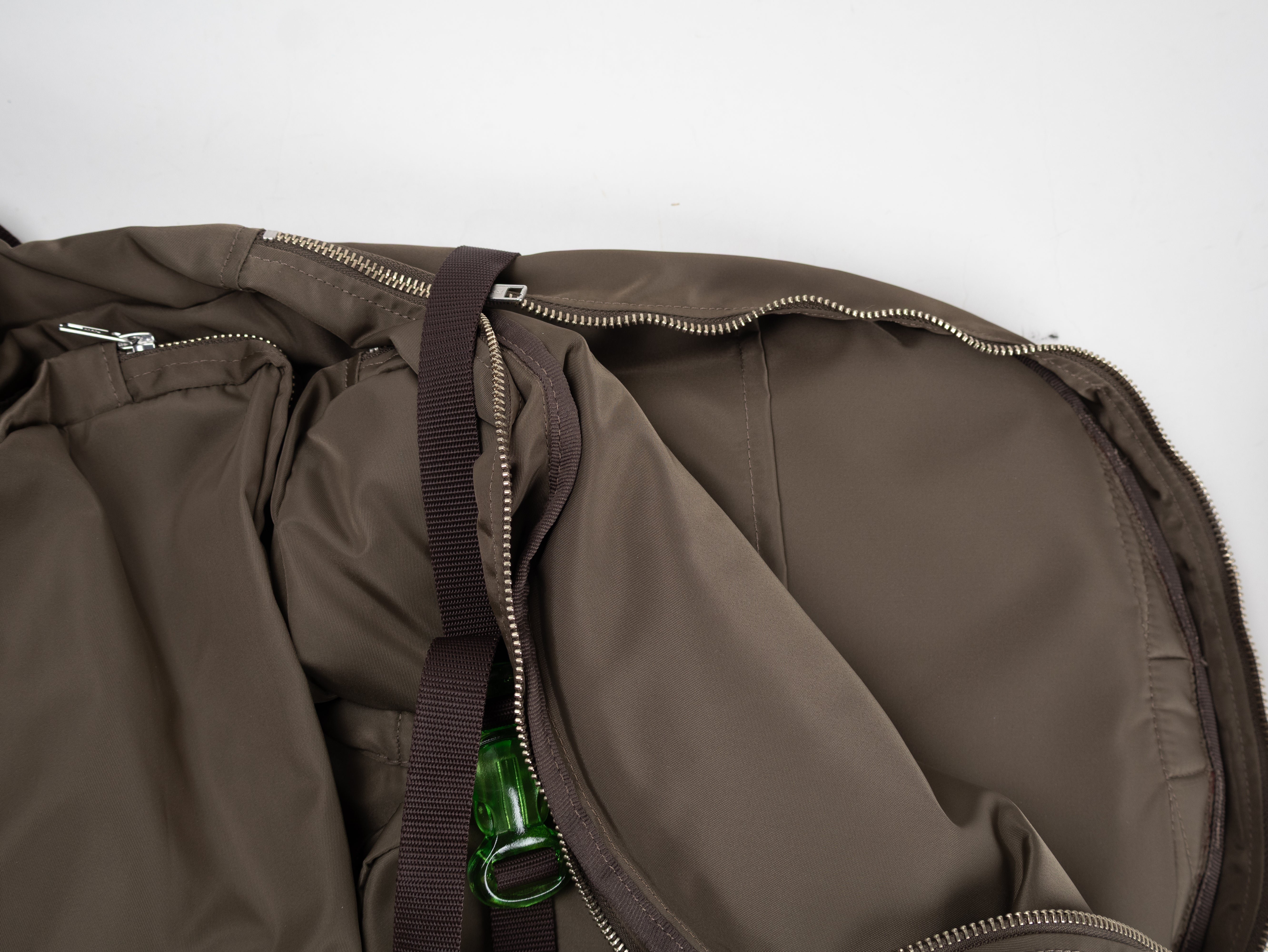 5Pockets Backpack Brown x Brown x Green