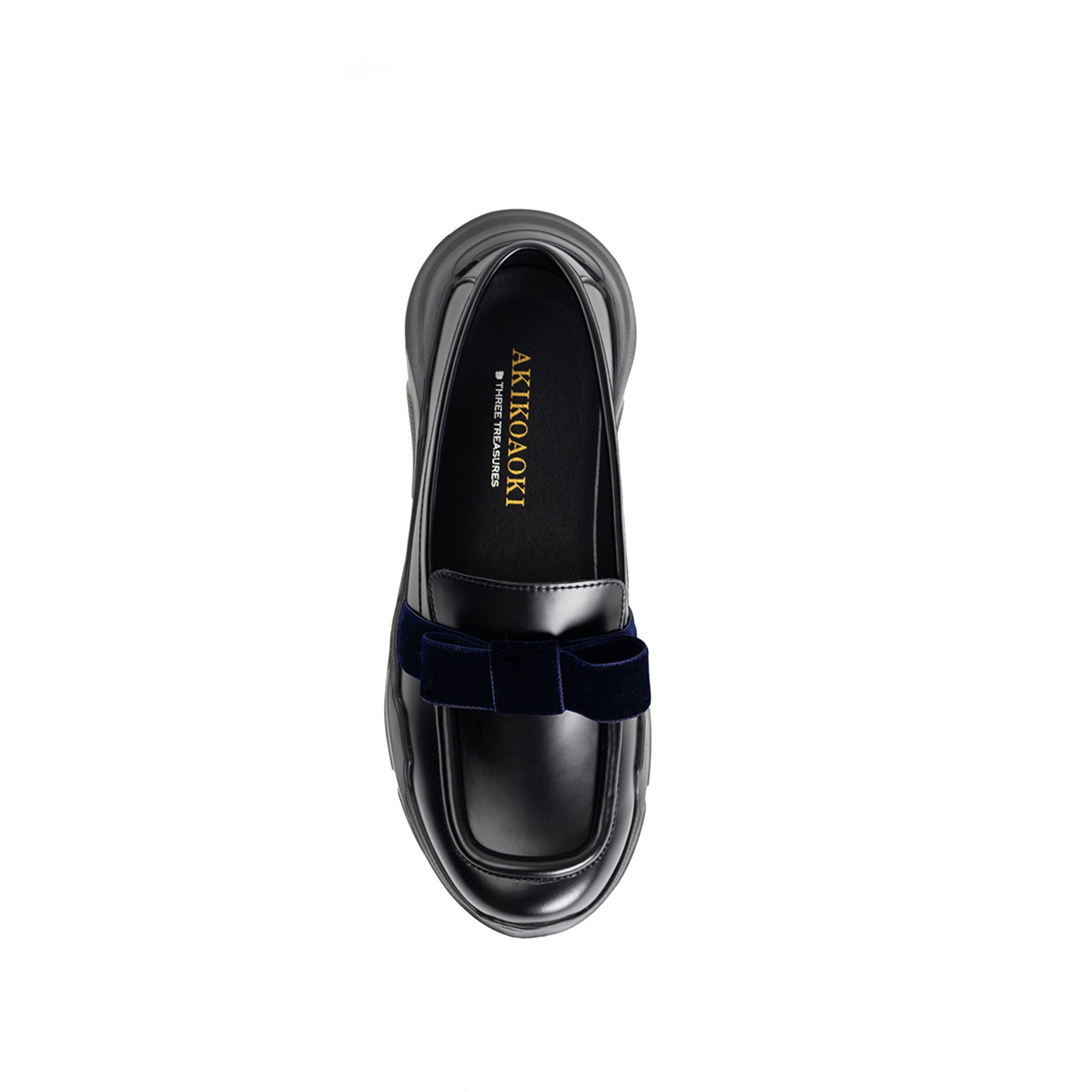 26AW Pre-order Velvet Ribbon Loafer Navy