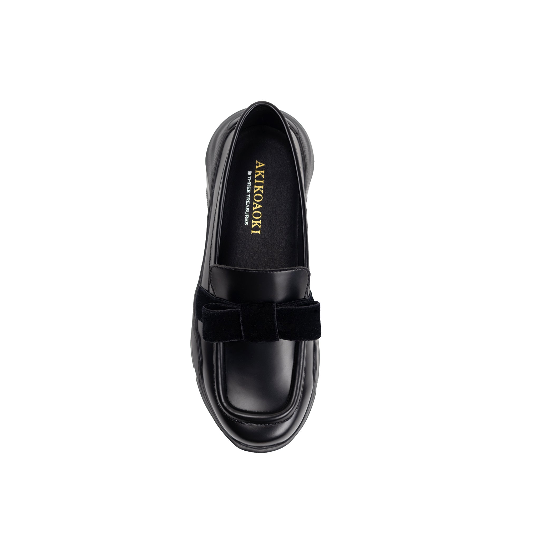 26AW Pre-order Velvet Ribbon Loafer Black
