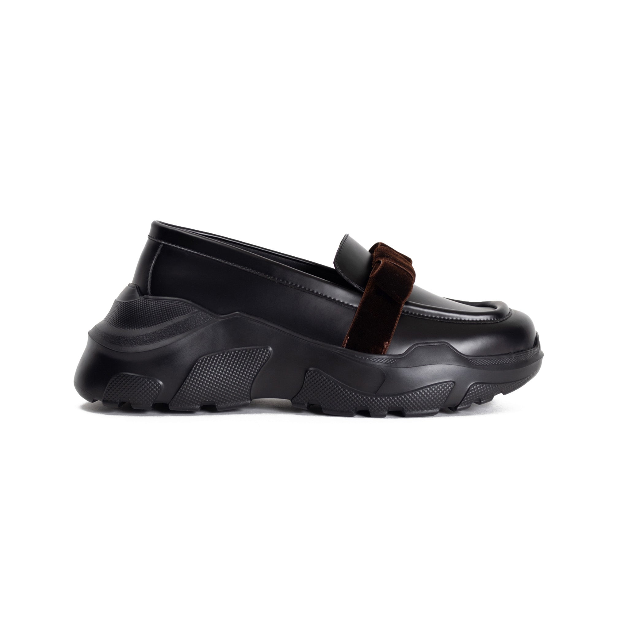 26AW Pre-order Velvet Ribbon Loafer Brown