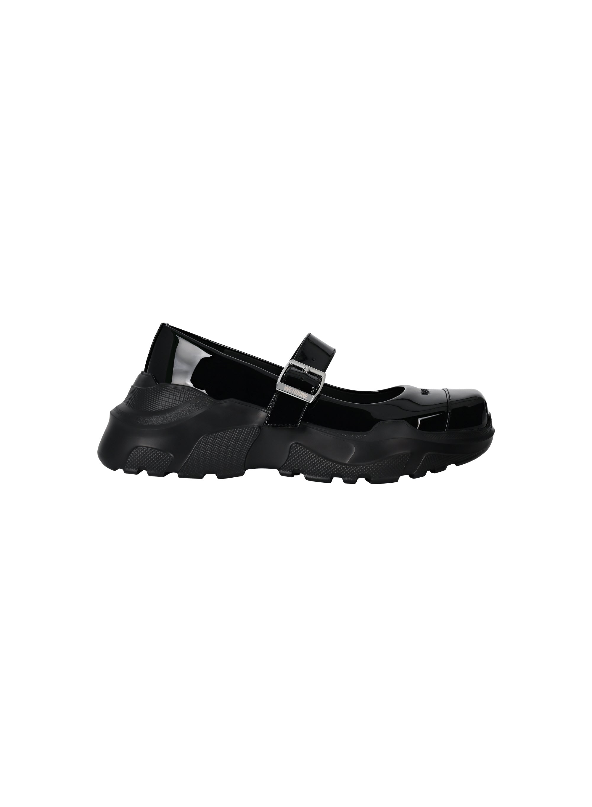 AKIKOAOKI X WE11DONE BLACK WOMENS MARY JANES