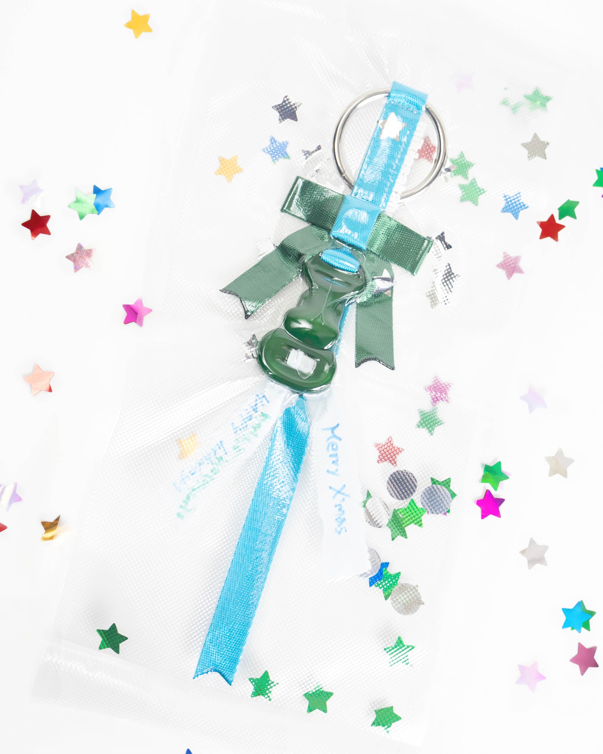 Butterfly Bag Charm Blue