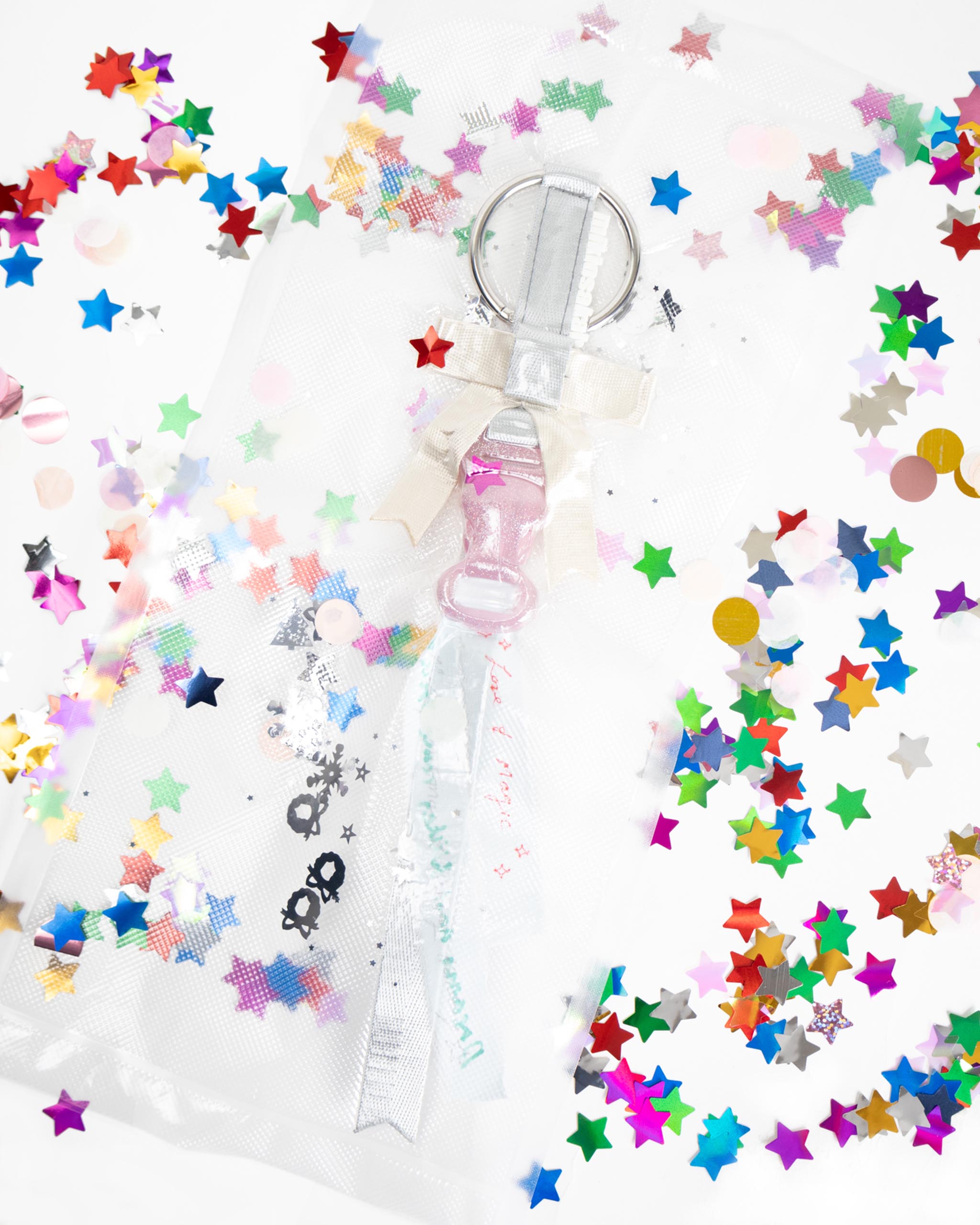 Butterfly Bag Charm Silver